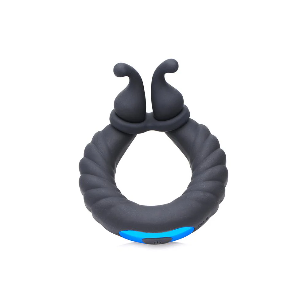 10X Cobra Dual Stimulation Silicone Cock Ring - Image 4