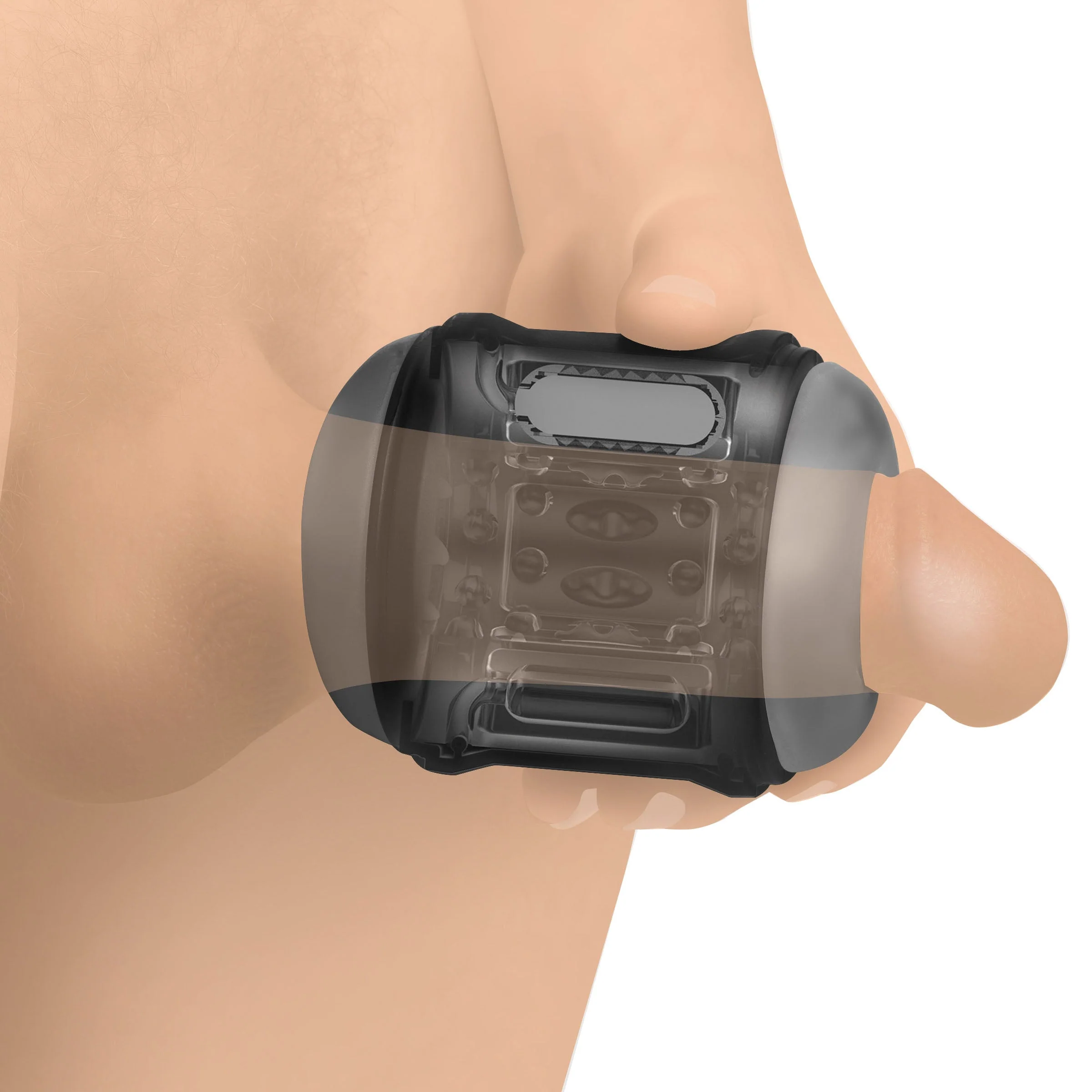 10X Cyber Stroke Vibrating Masturbator - Image 5