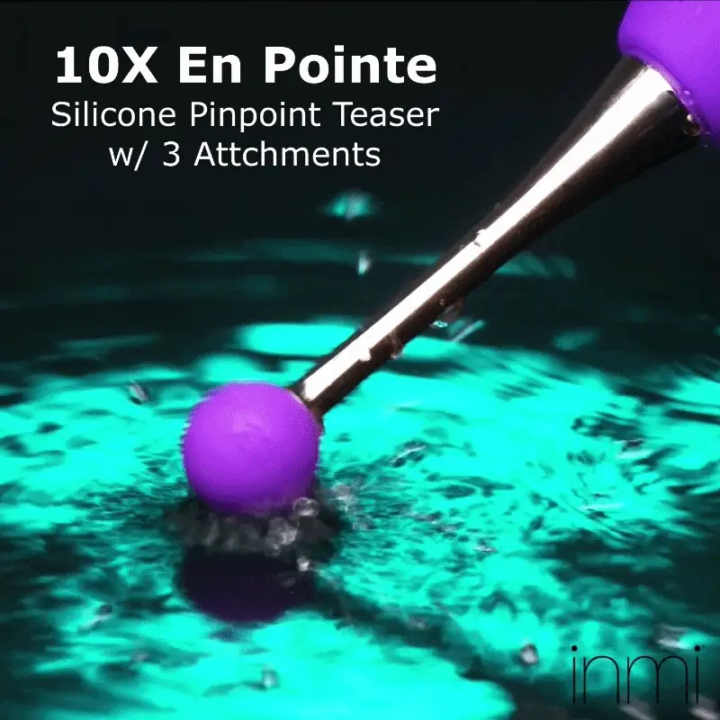 10X En Pointe Silicone Pinpoint Teaser with Attachments - Image 2