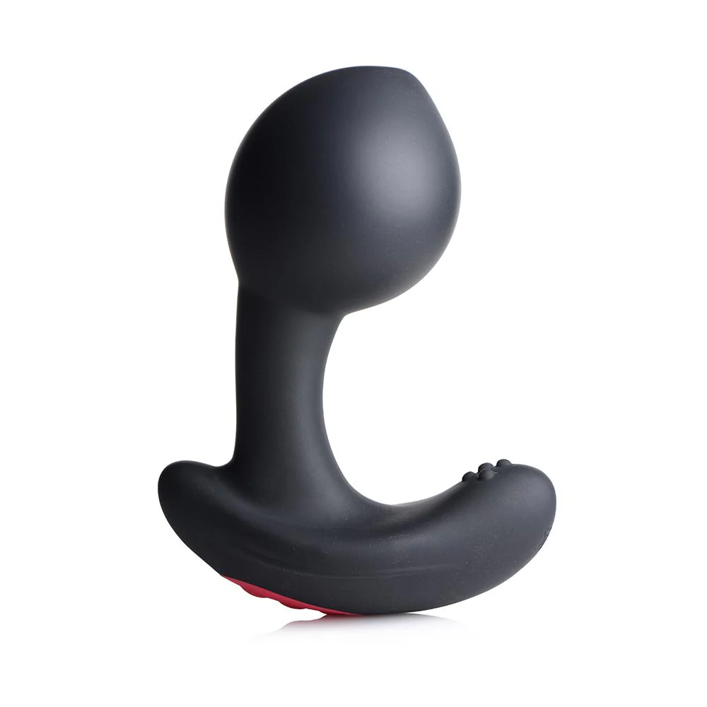 10X Inflatable and Vibrating Silicone Prostate Plug - Image 5