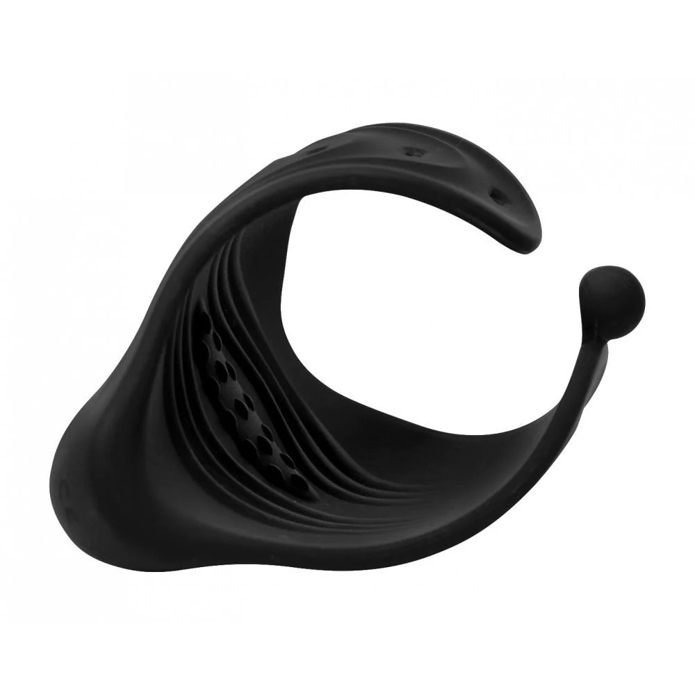 10X Pleasure Stroke Vibrating Silicone Penis Sleeve - Image 7