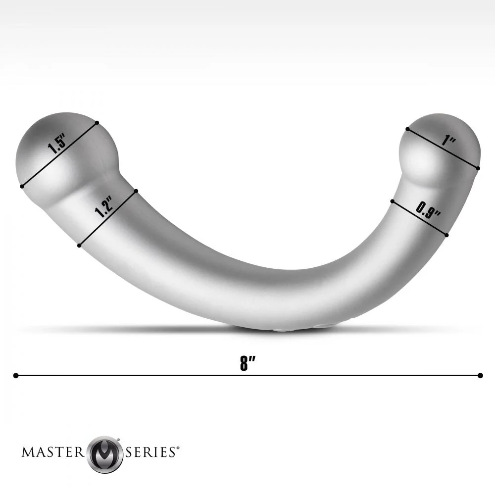 10X Vibra-Crescent Vibrating Silicone Dual-Ended Dildo - Image 10