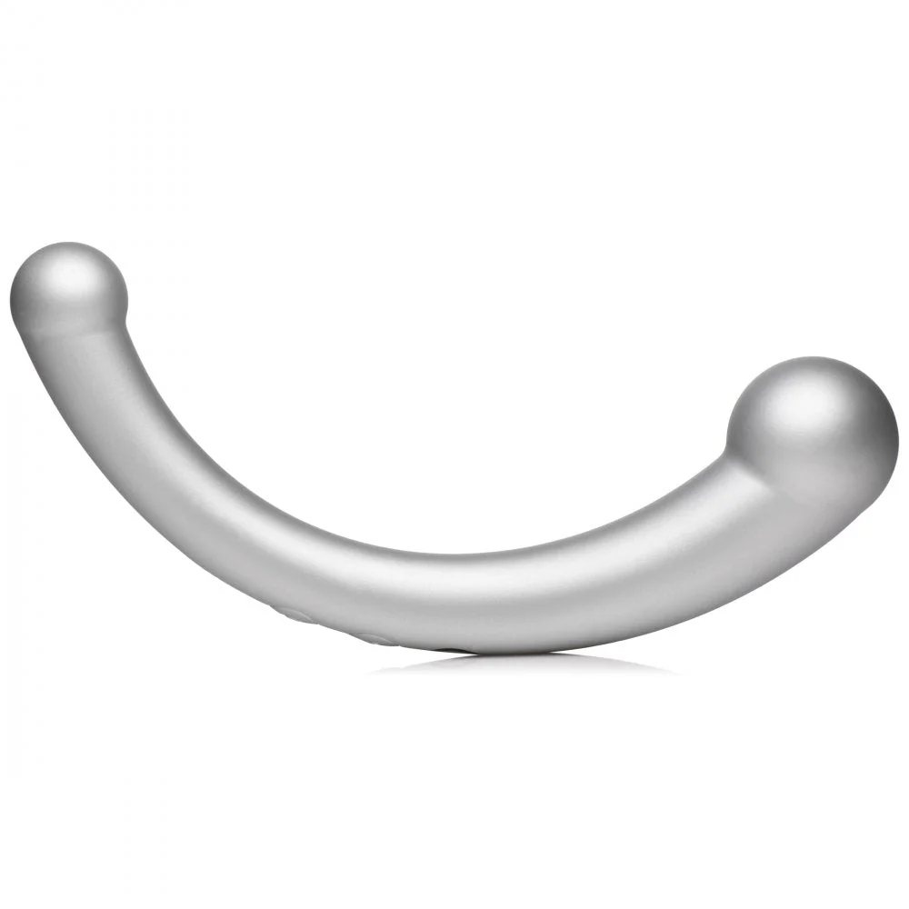 10X Vibra-Crescent Vibrating Silicone Dual-Ended Dildo - Image 11