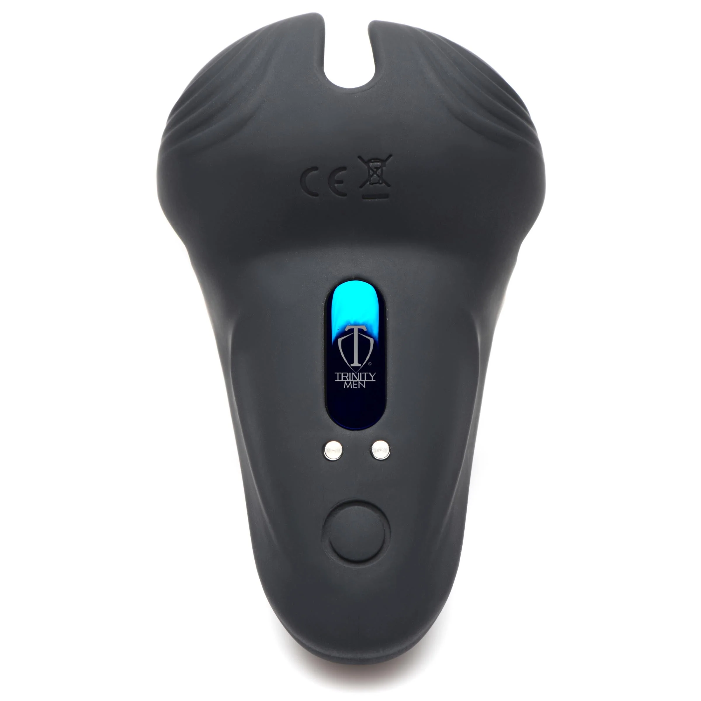 10X Vibrating Silicone Cock Ring with Taint Stim and Remote - Image 6