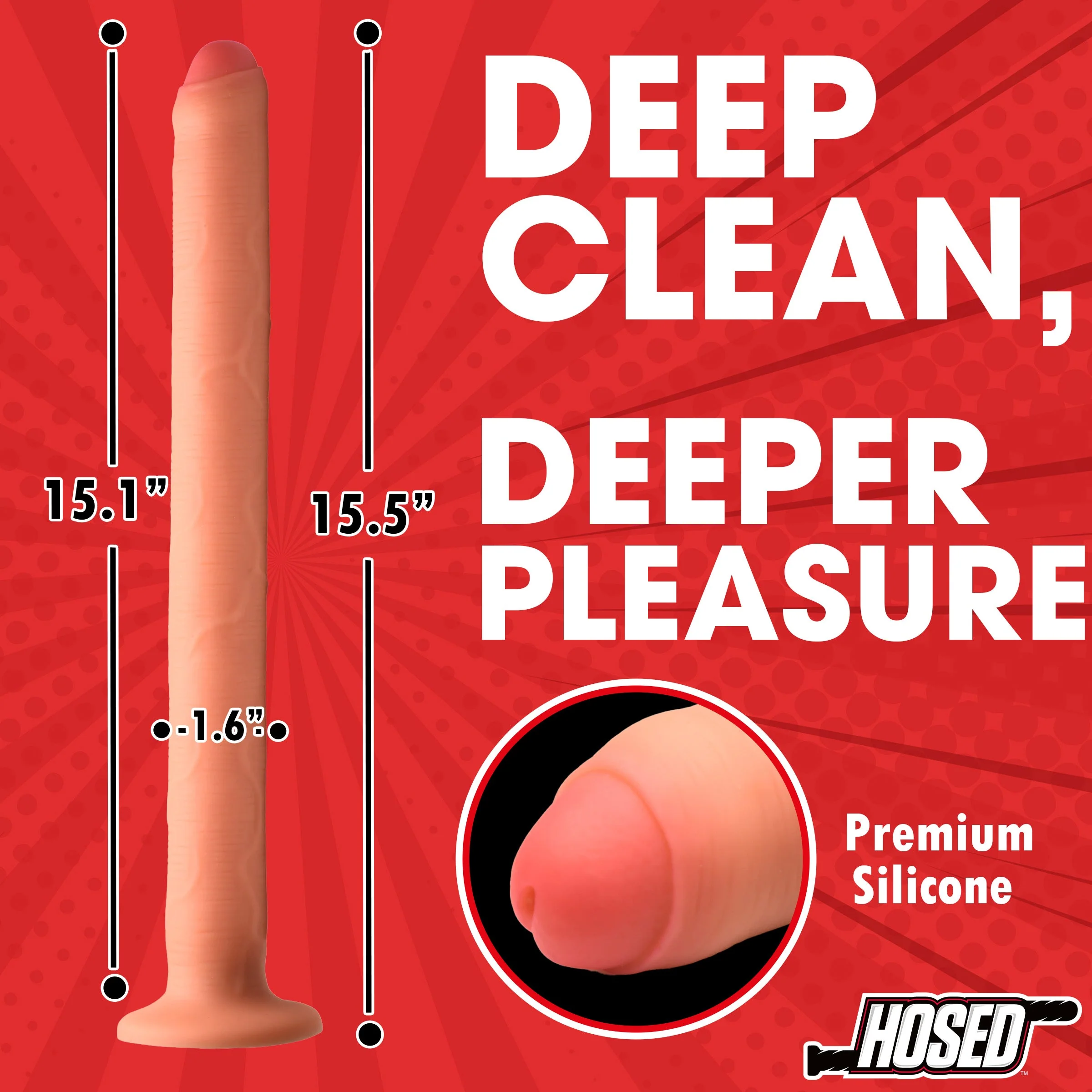 15" Thick Enema Hose - Image 3