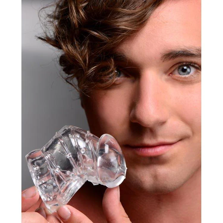 2.0 Nubbed Detained Soft Body Chastity Cage - Image 2
