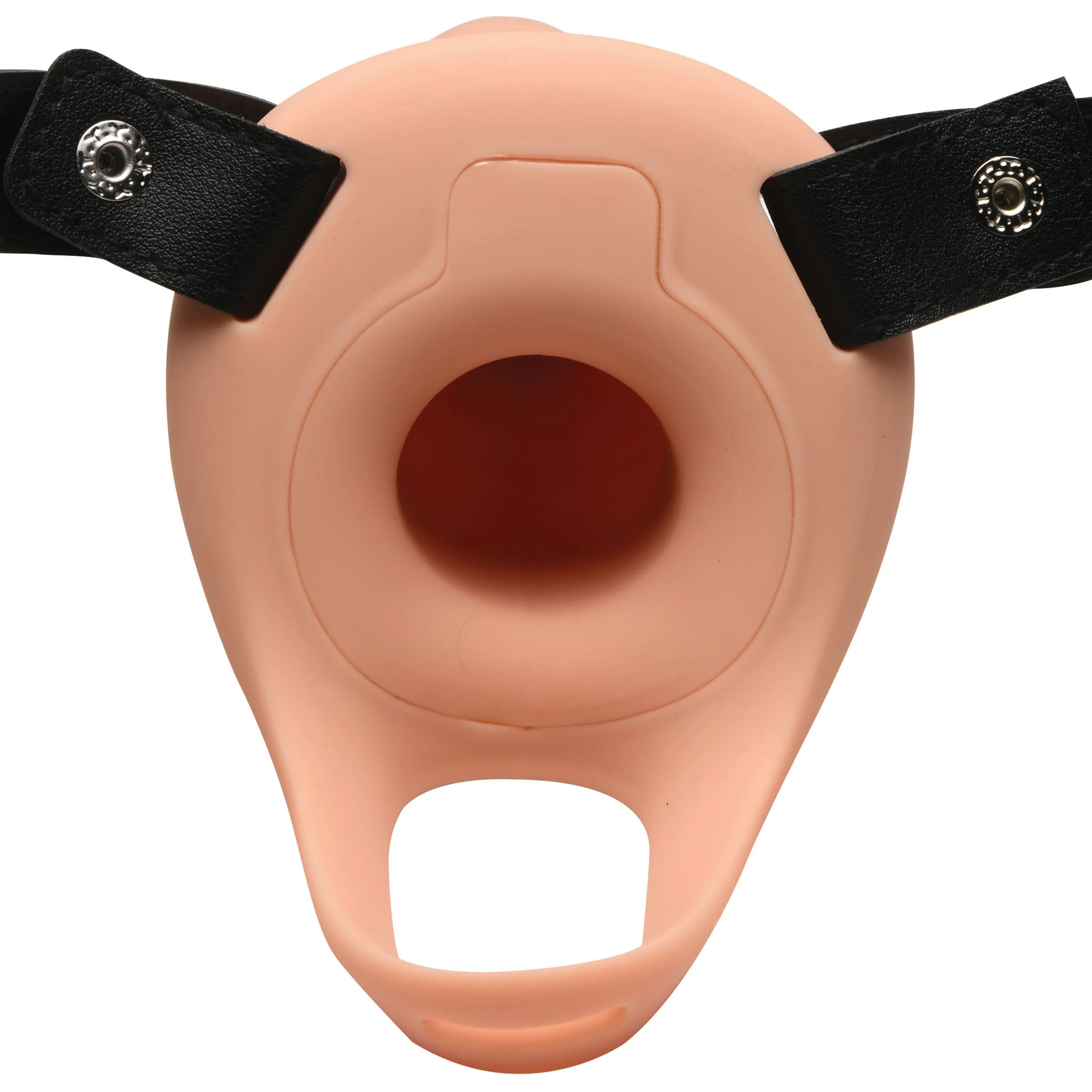 2 Inch Erection 28X Smooth Vibrating Silicone Penis Sheath with Remote - Image 12