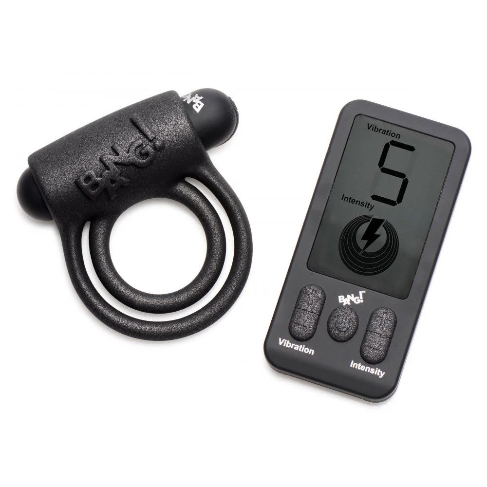 25X Vibrating Silicone Cock Ring with Remote Control - Image 4