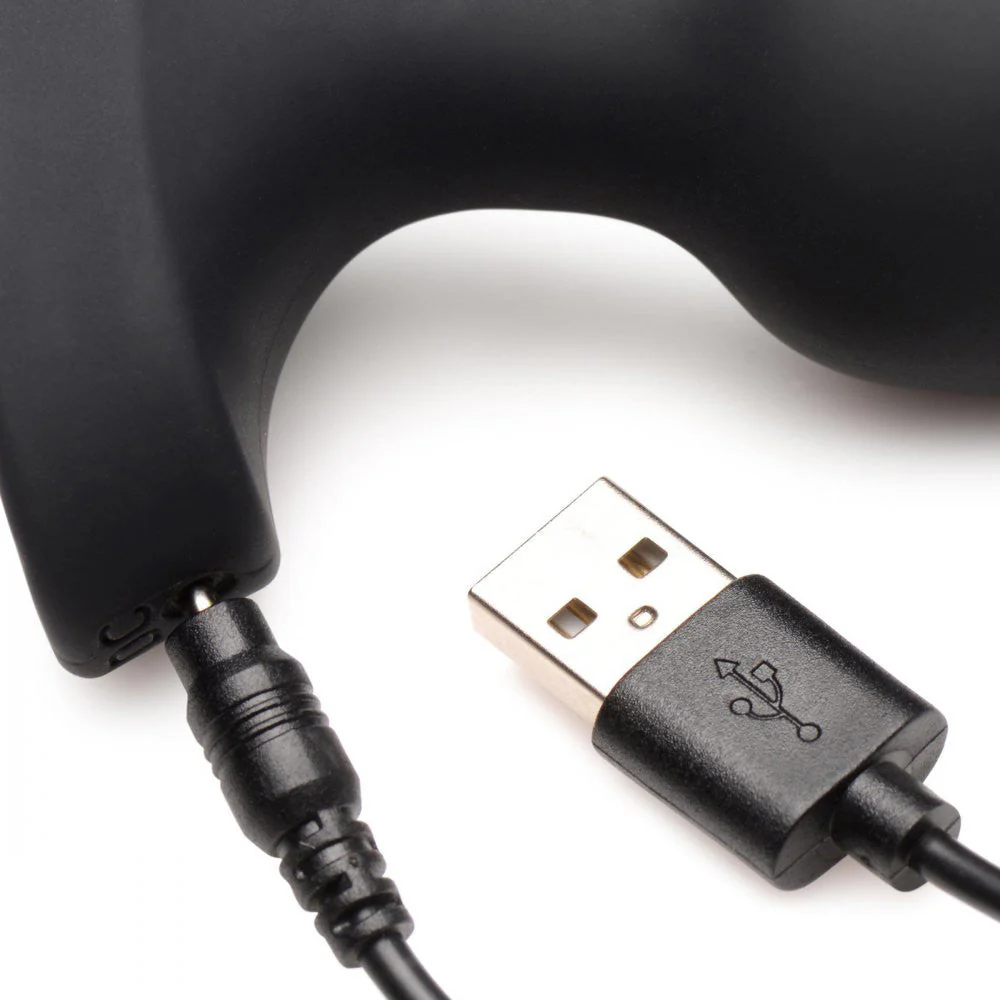 28X Laser Fuck Me Silicone Anal Plug with Remote Control - Image 9