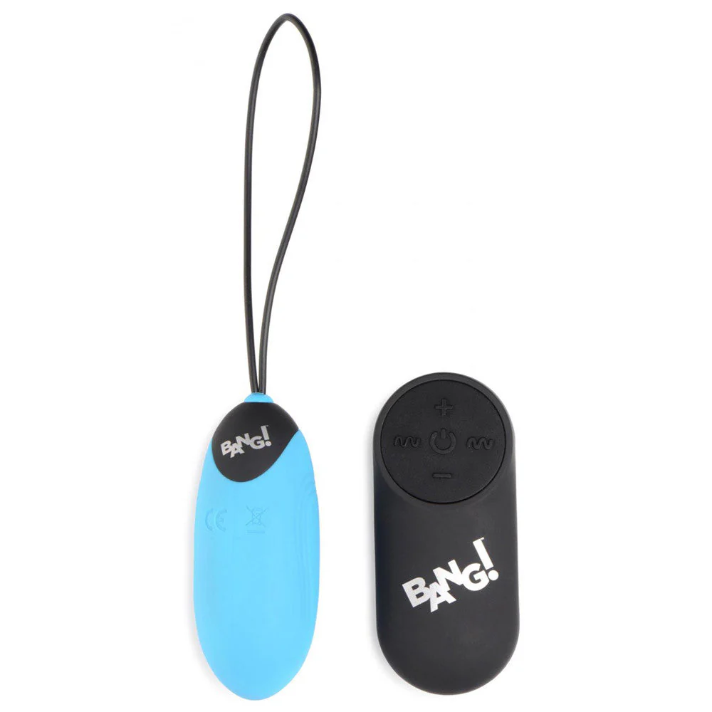 28X Nubbed Silicone Vibrating Egg with Remote Control - Image 2