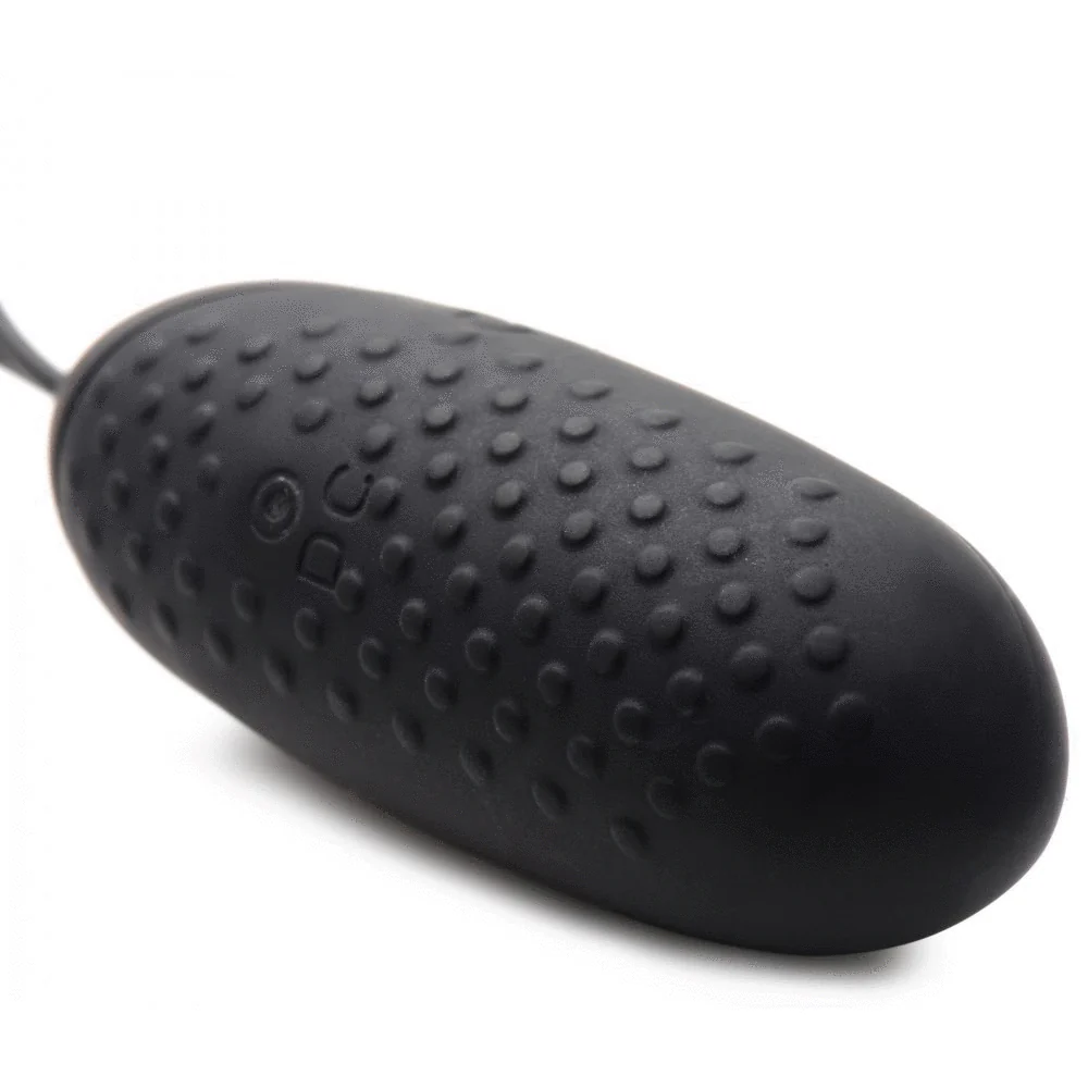 28X Nubbed Silicone Vibrating Egg with Remote Control - Image 6