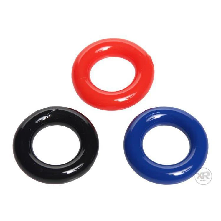 3pk Stretchy Cock Ring Set - Image 2