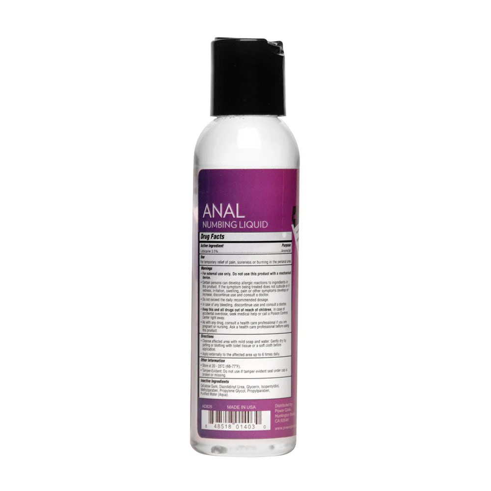 4oz Power Glide Anal Numbing Lube - Image 2