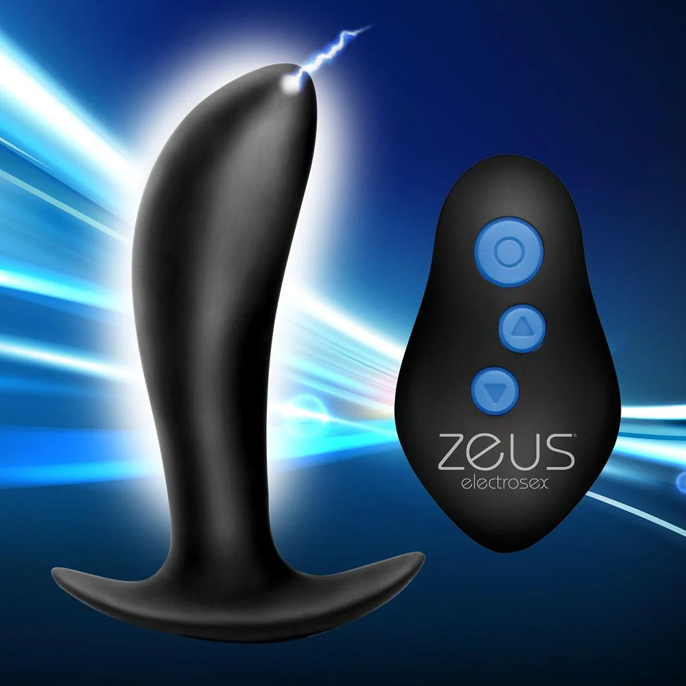 64X Pro-Shocker Vibrating and E-stim Prostate Plug - Image 3