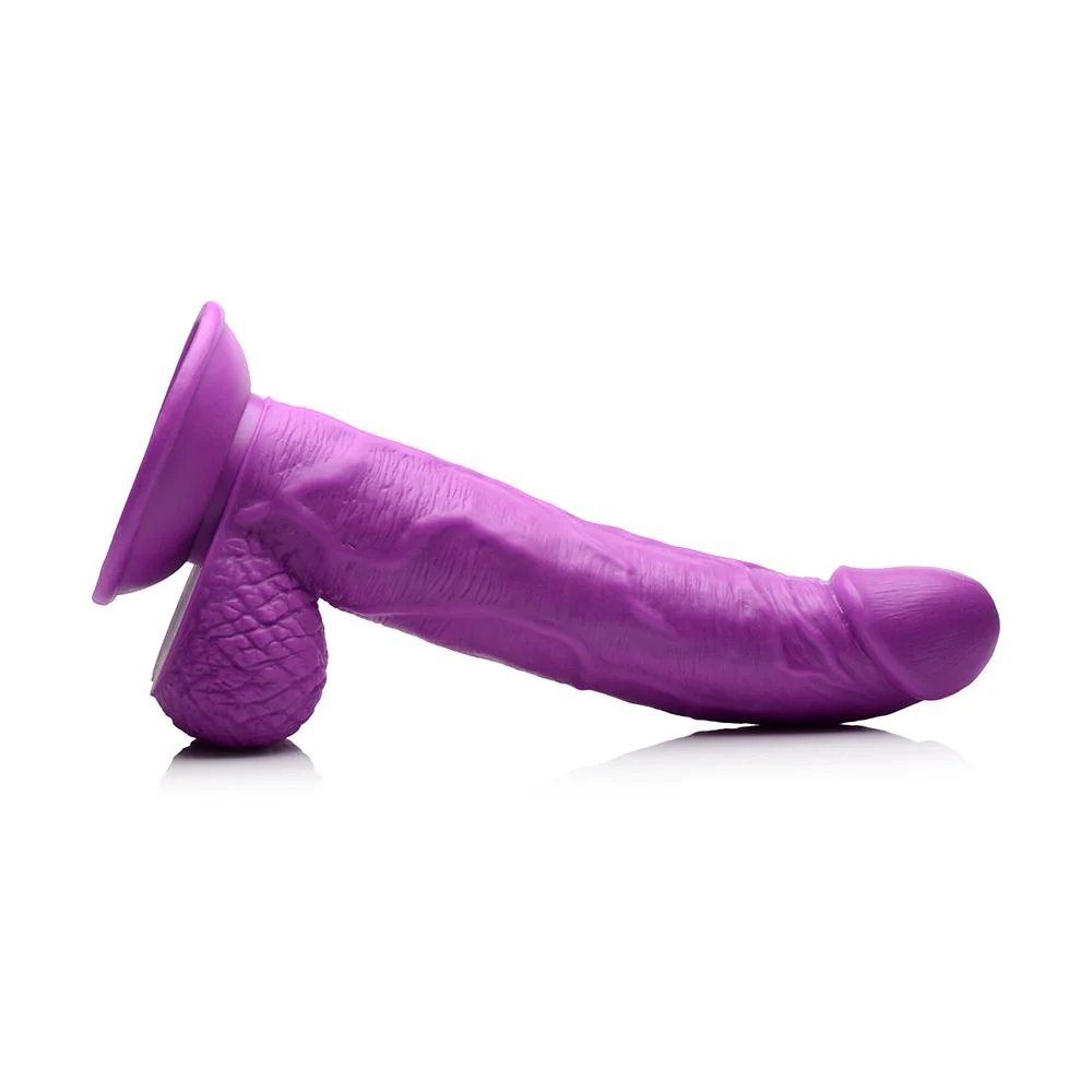 7.5 Inch Curved Dildo with Balls - Image 9