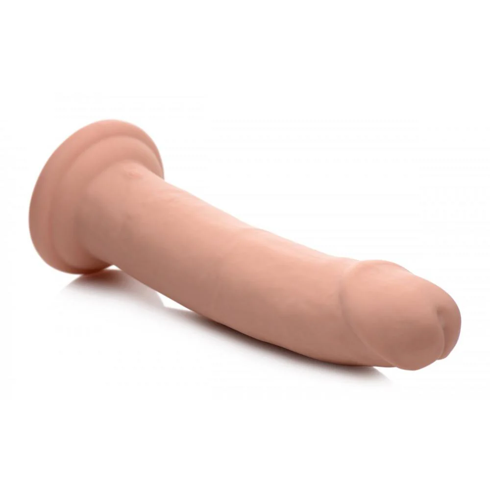 7X Inflatable and Vibrating Remote Control Silicone Dildo - Image 5