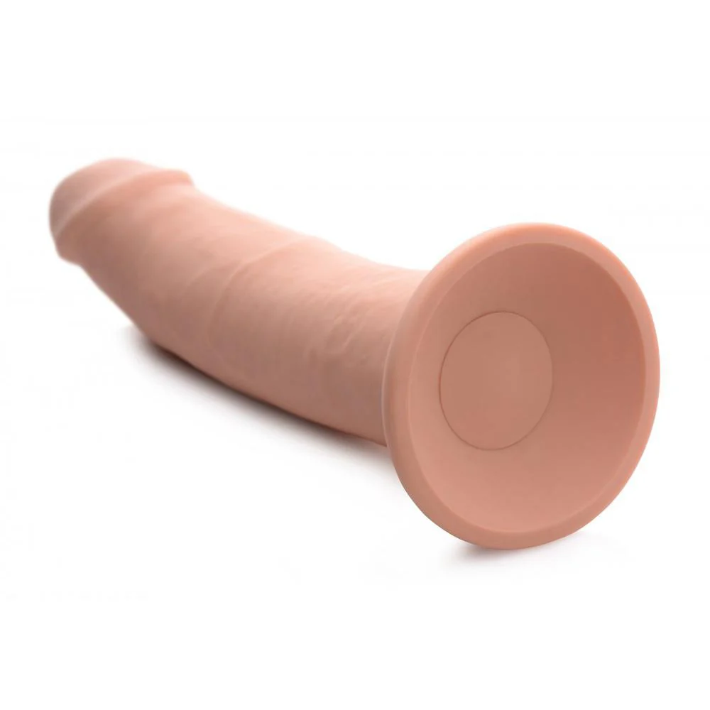 7X Inflatable and Vibrating Remote Control Silicone Dildo - Image 6