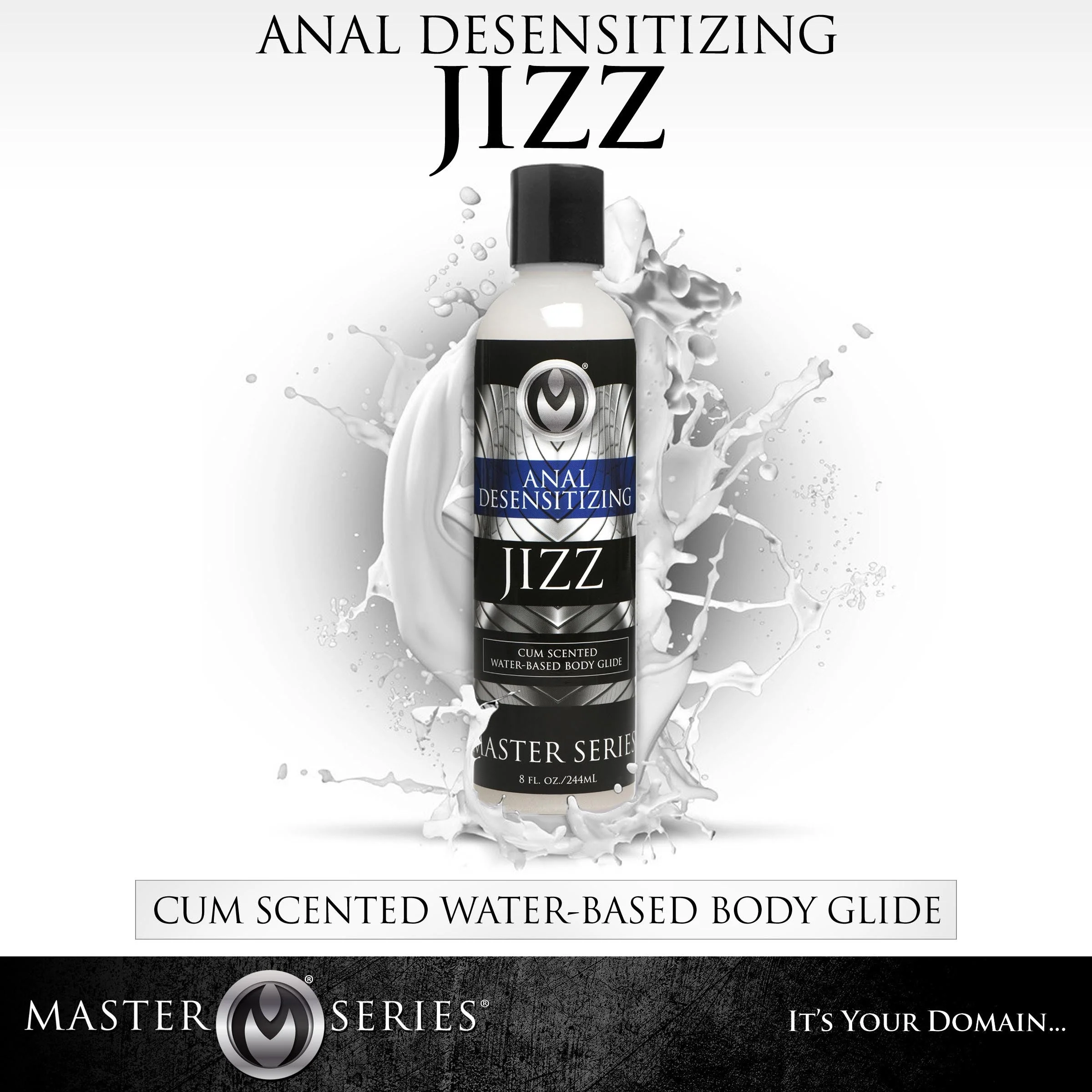 8.5oz Jizz Cum Scented Desensitizing Lube - Image 4