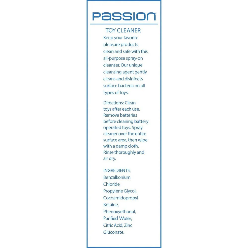 8oz Passion Toy Cleaner - Image 3