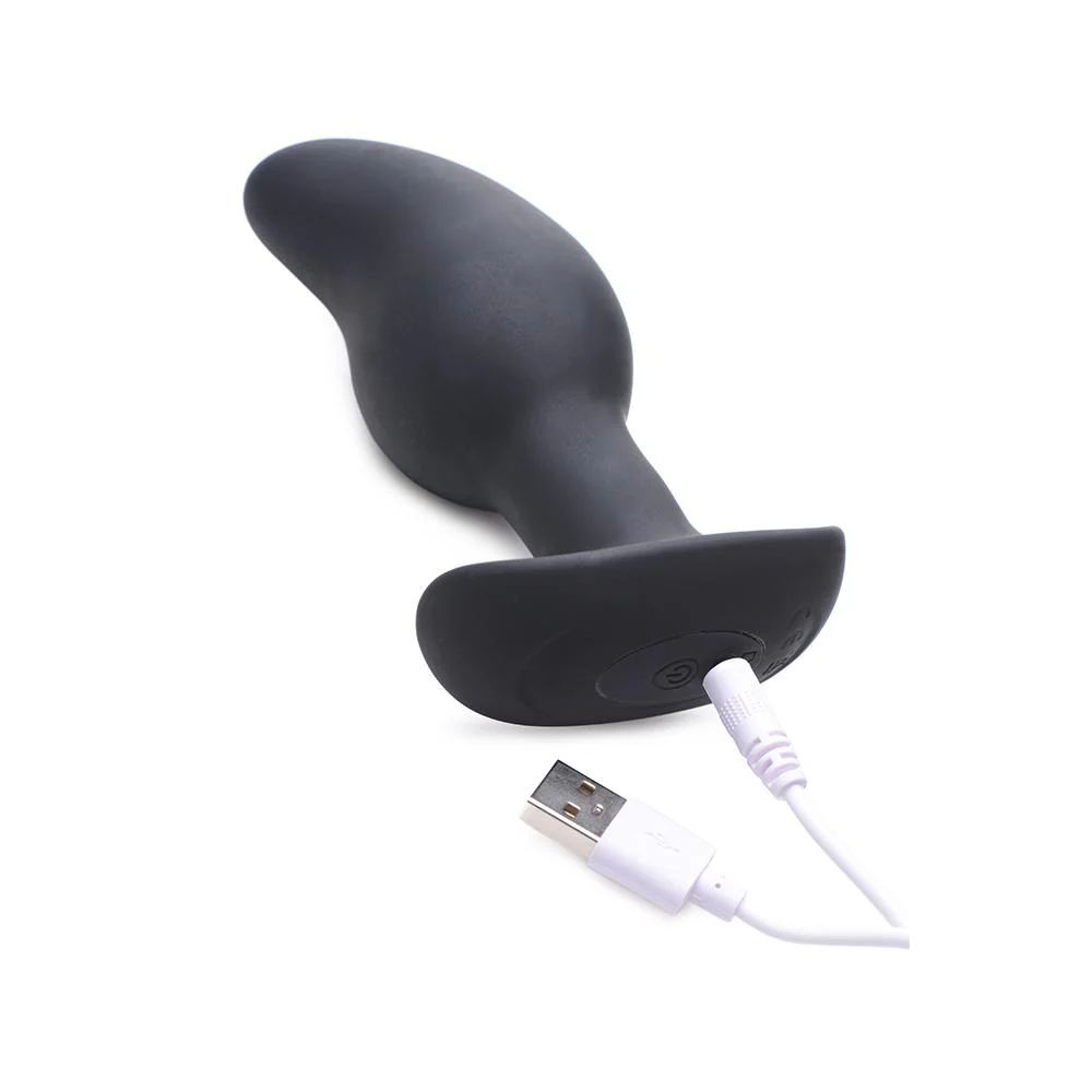 8X Volt Drop Vibrating and E-Stim Silicone Prostate Massager with Remote - Image 4