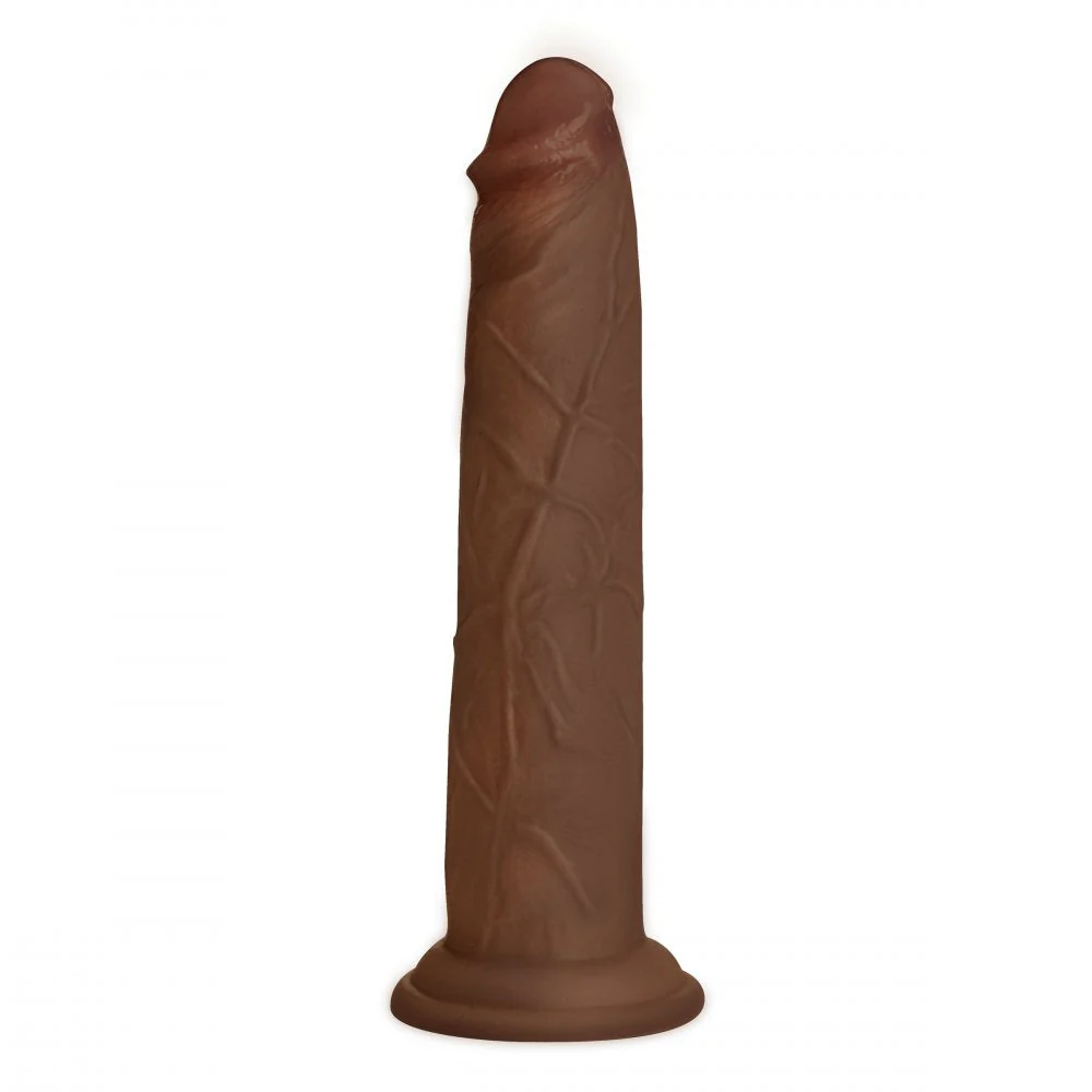 9.5 Inch Real Skin Silicone Dildo - Image 7