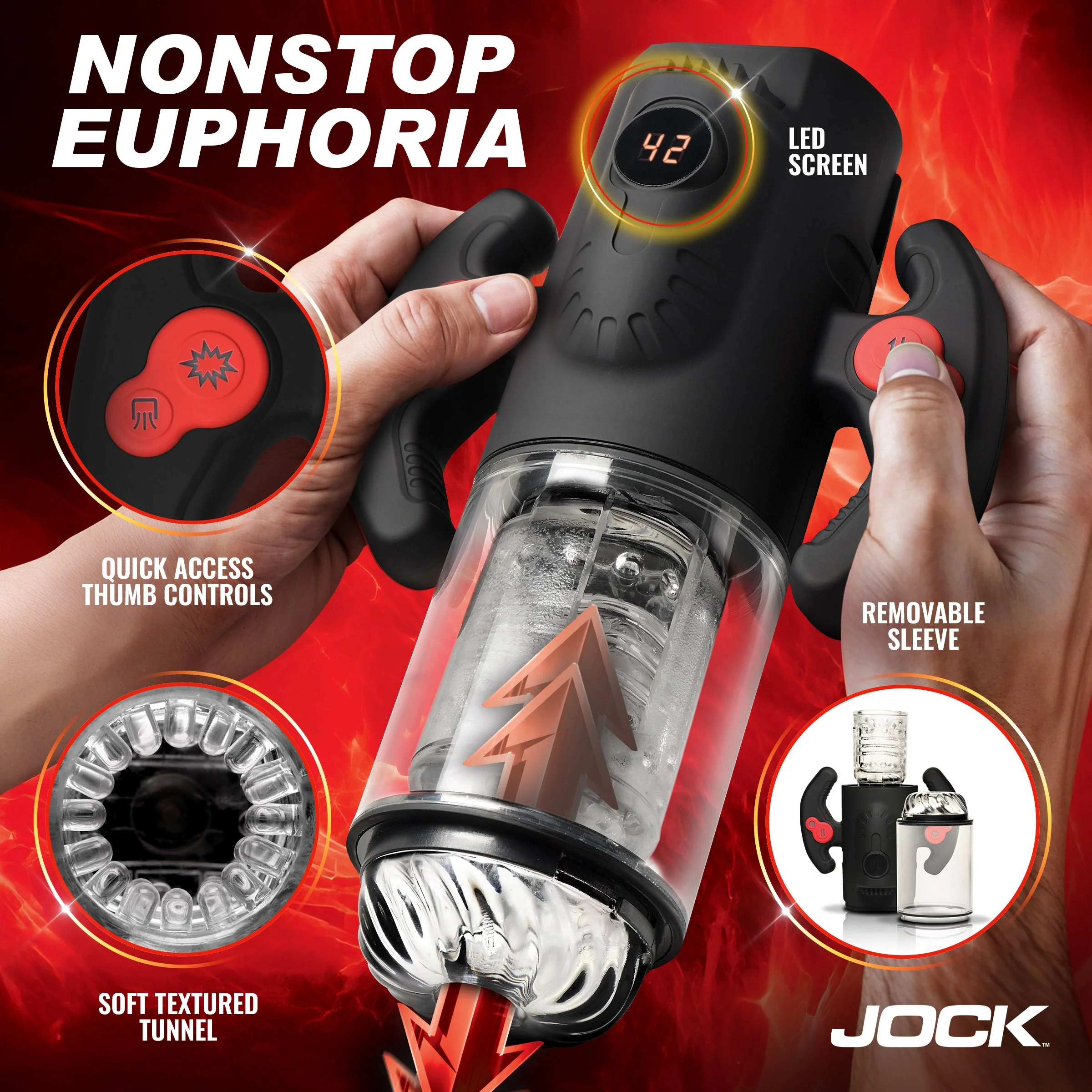 Advanced Turbo Max Spinning, Thrusting, & Sucking Masturbator - Image 2