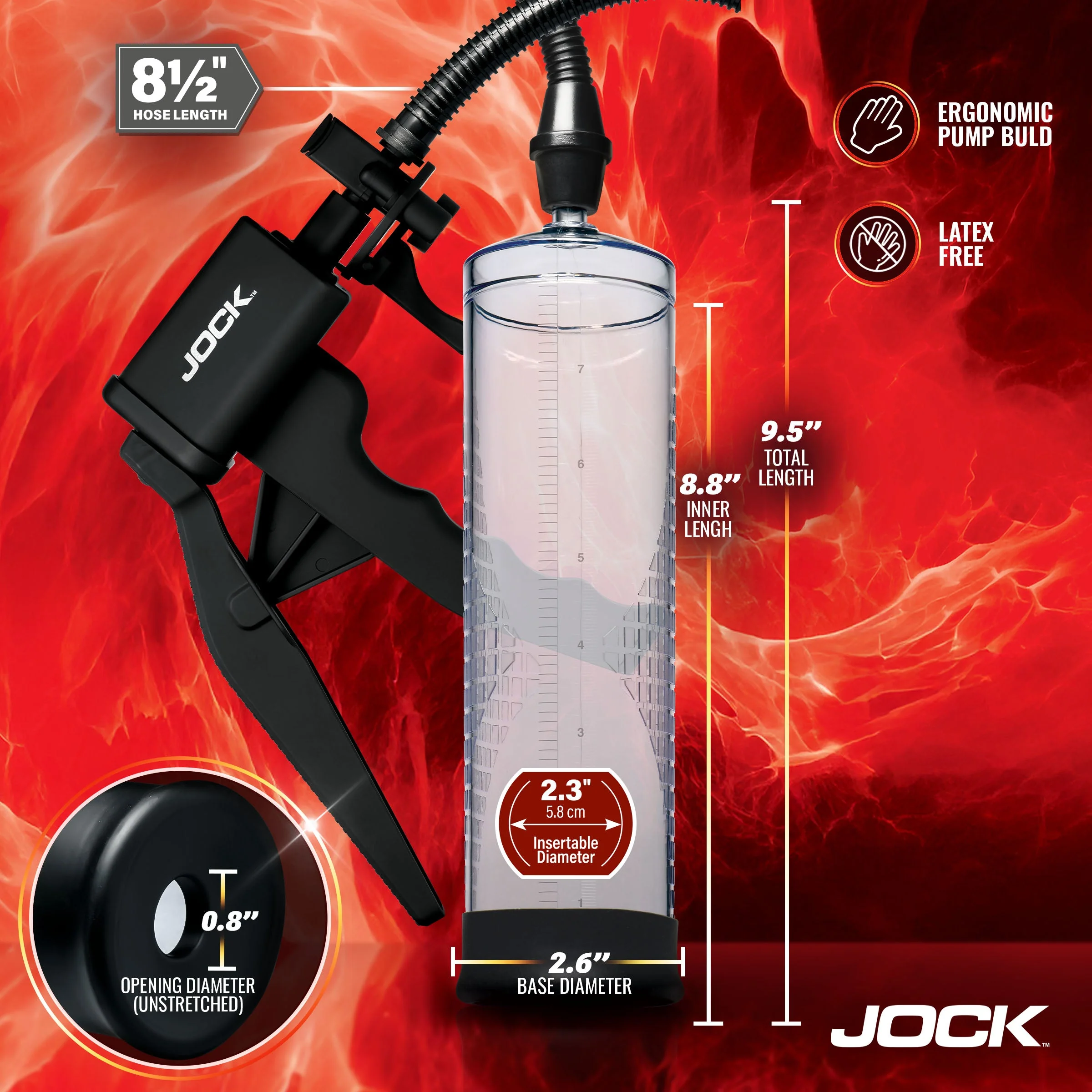 Amp Up Penis Pump with Trigger Handle - Image 4