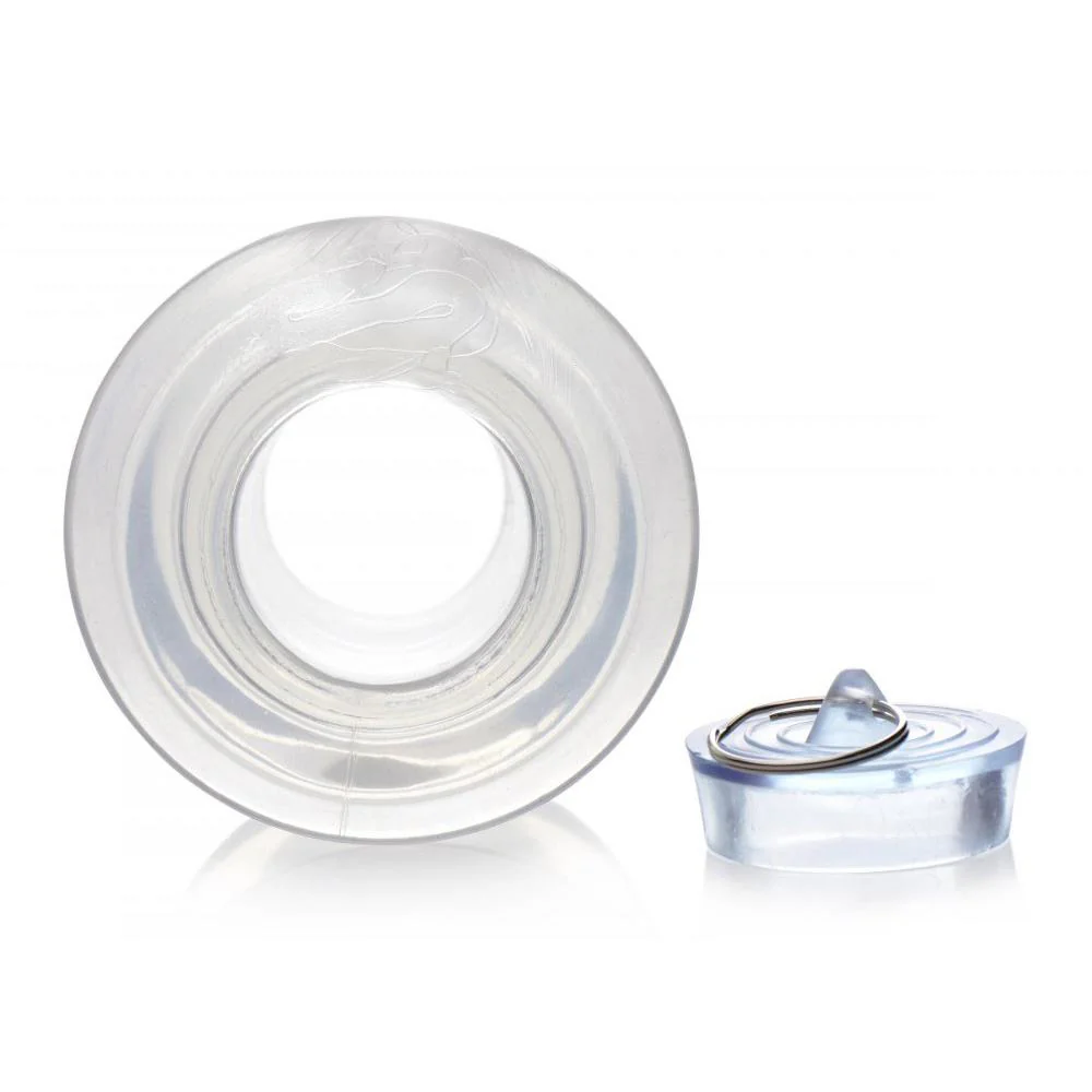 Ass Bung Clear Hollow Anal Dilator with Plug - Image 6