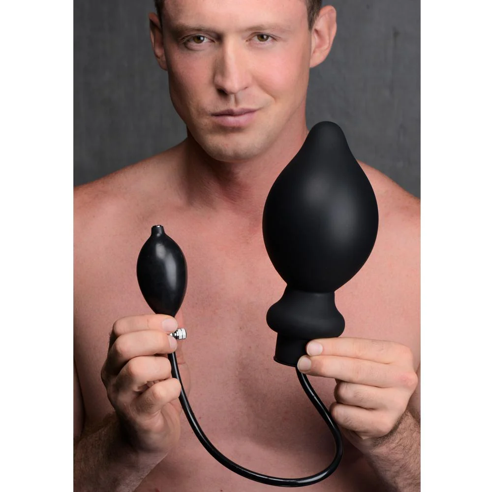 Ass-Pand Large Inflatable Silicone Anal Plug - Image 2
