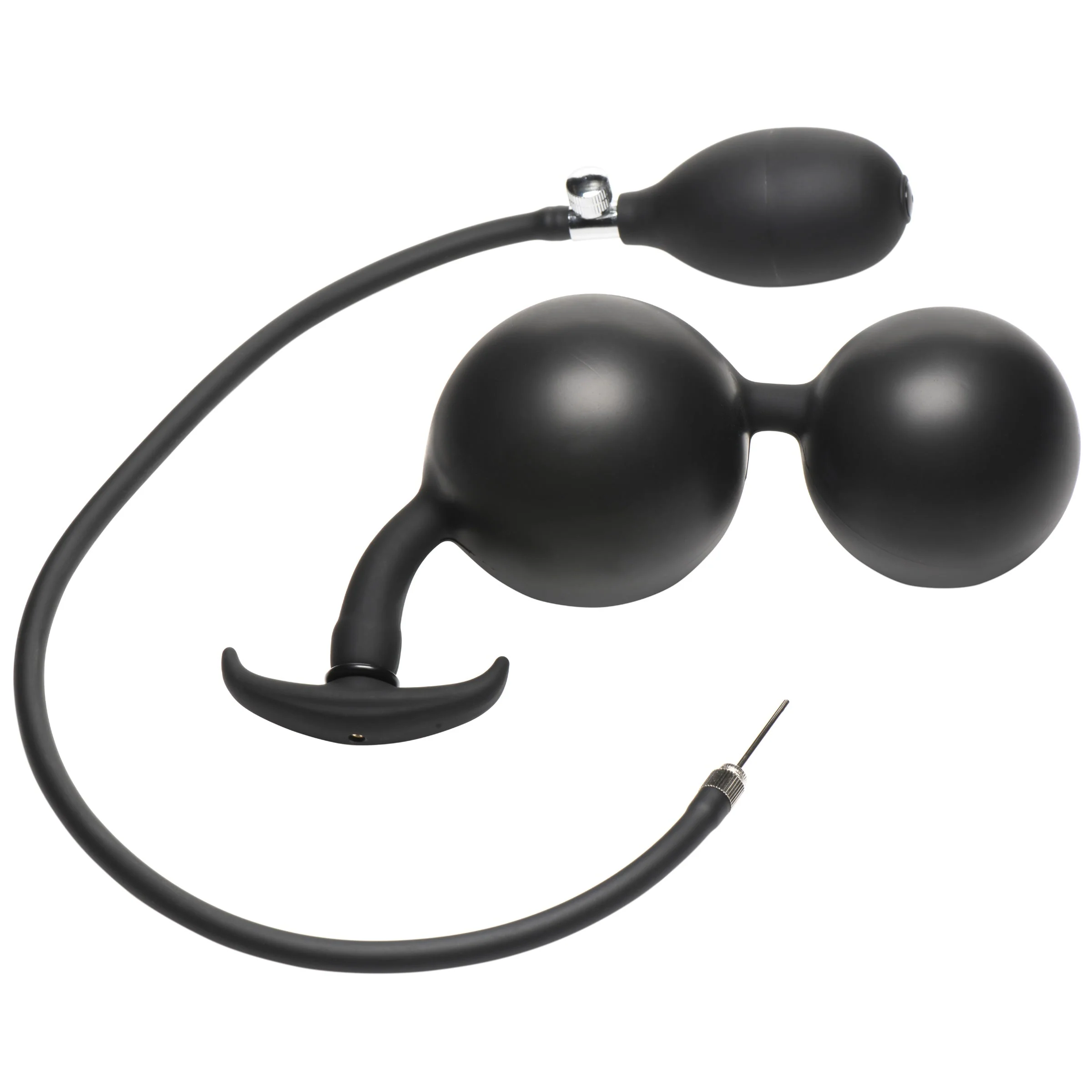 Ass Rattler Weighted Inflatable Silicone Anal Plug - Image 8