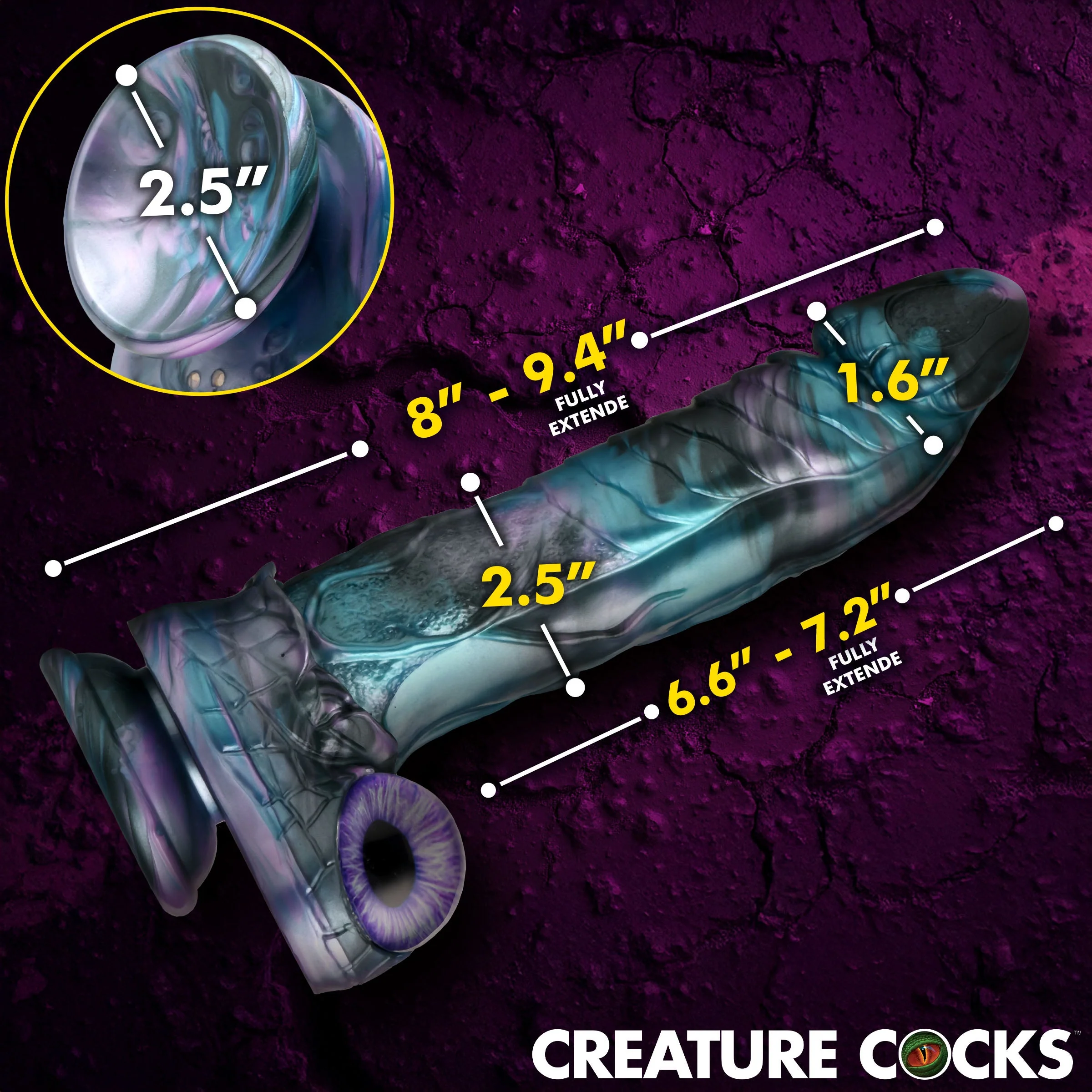 Astro-Thrust Thrusting & Vibrating Silicone Dildo - Image 4
