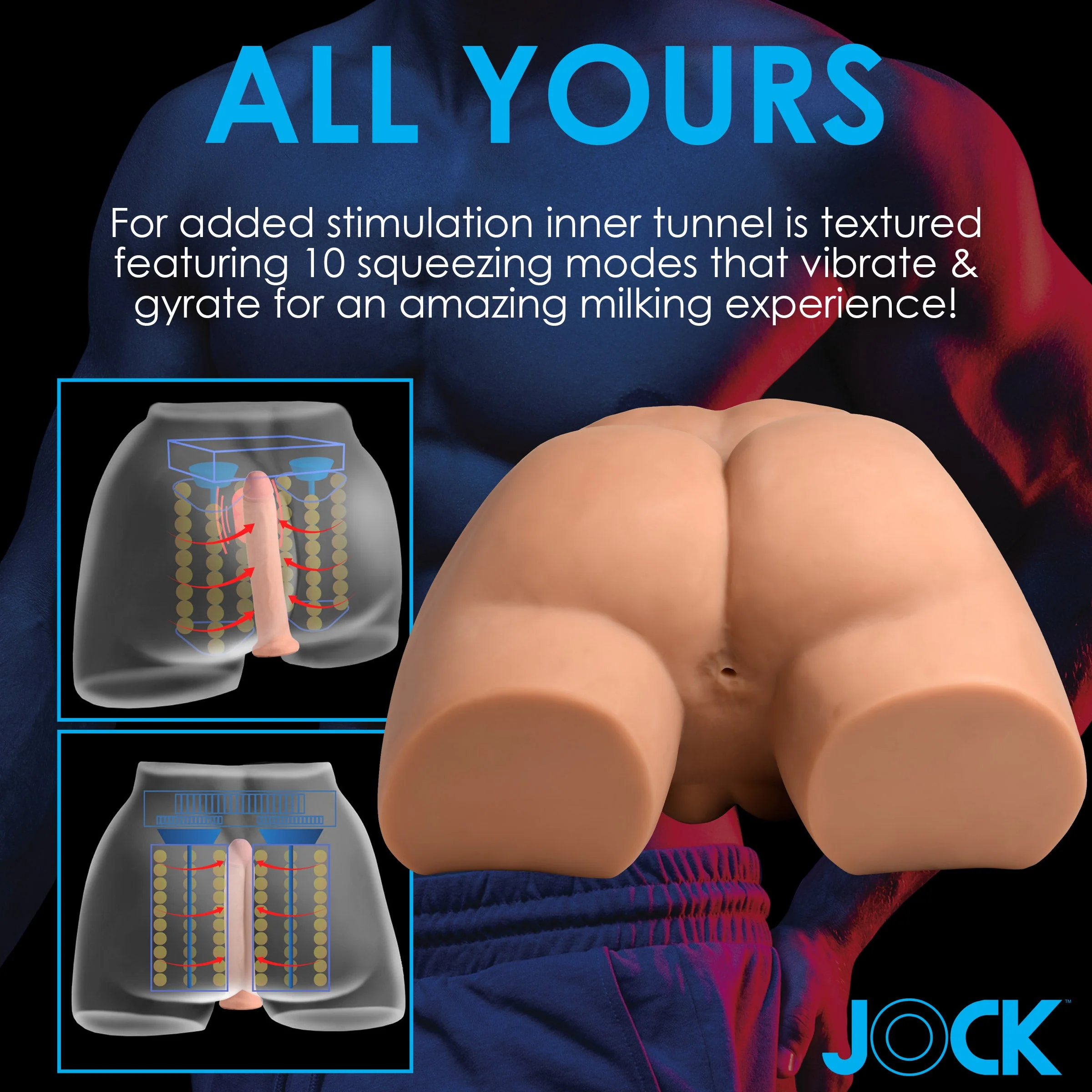 Auto-Squeezing and Vibrating Male Masturbator - Image 7