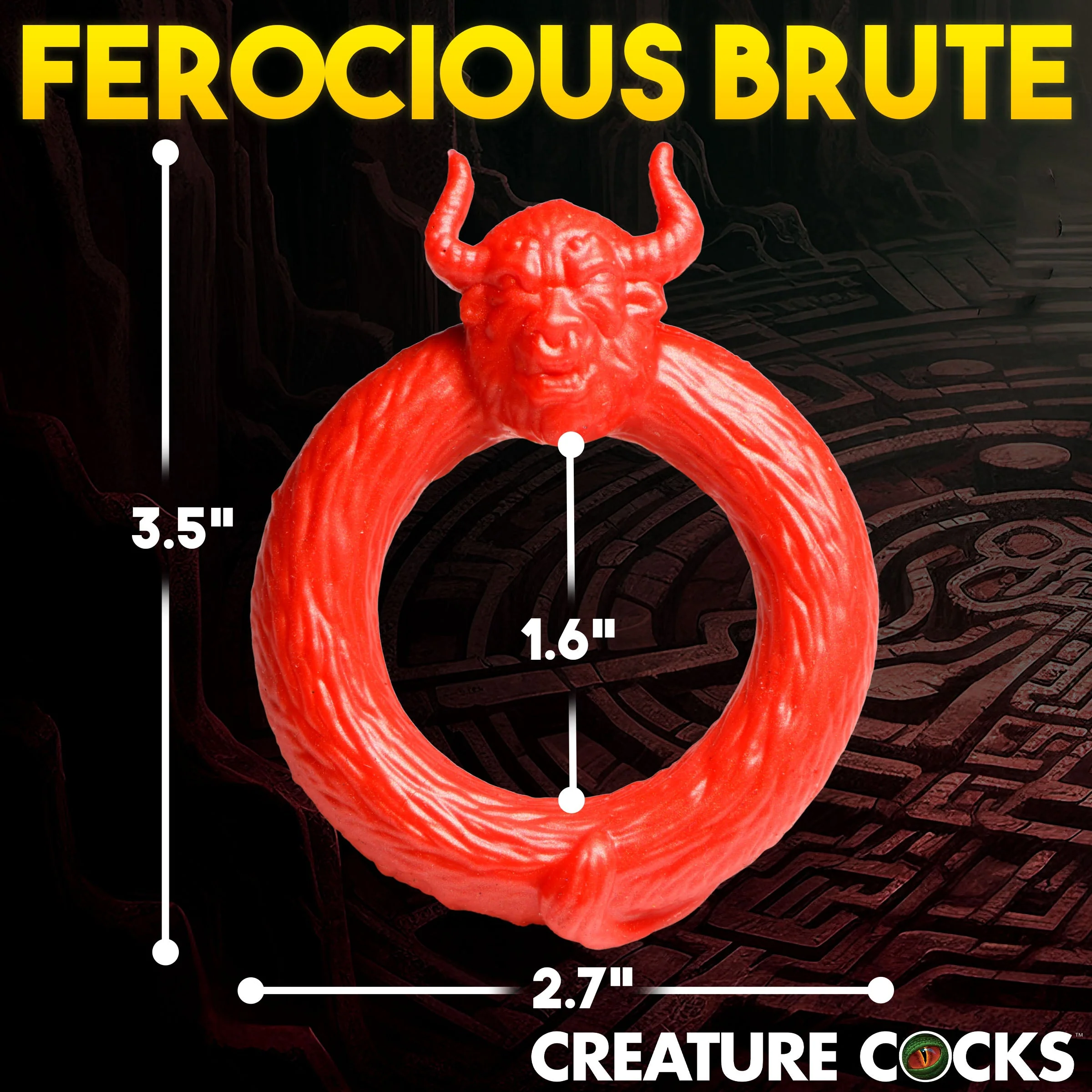 Beast Mode Silicone Cock Ring - Image 4