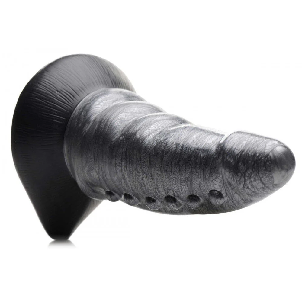 Beastly Tapered Bumpy Silicone Dildo - Image 5