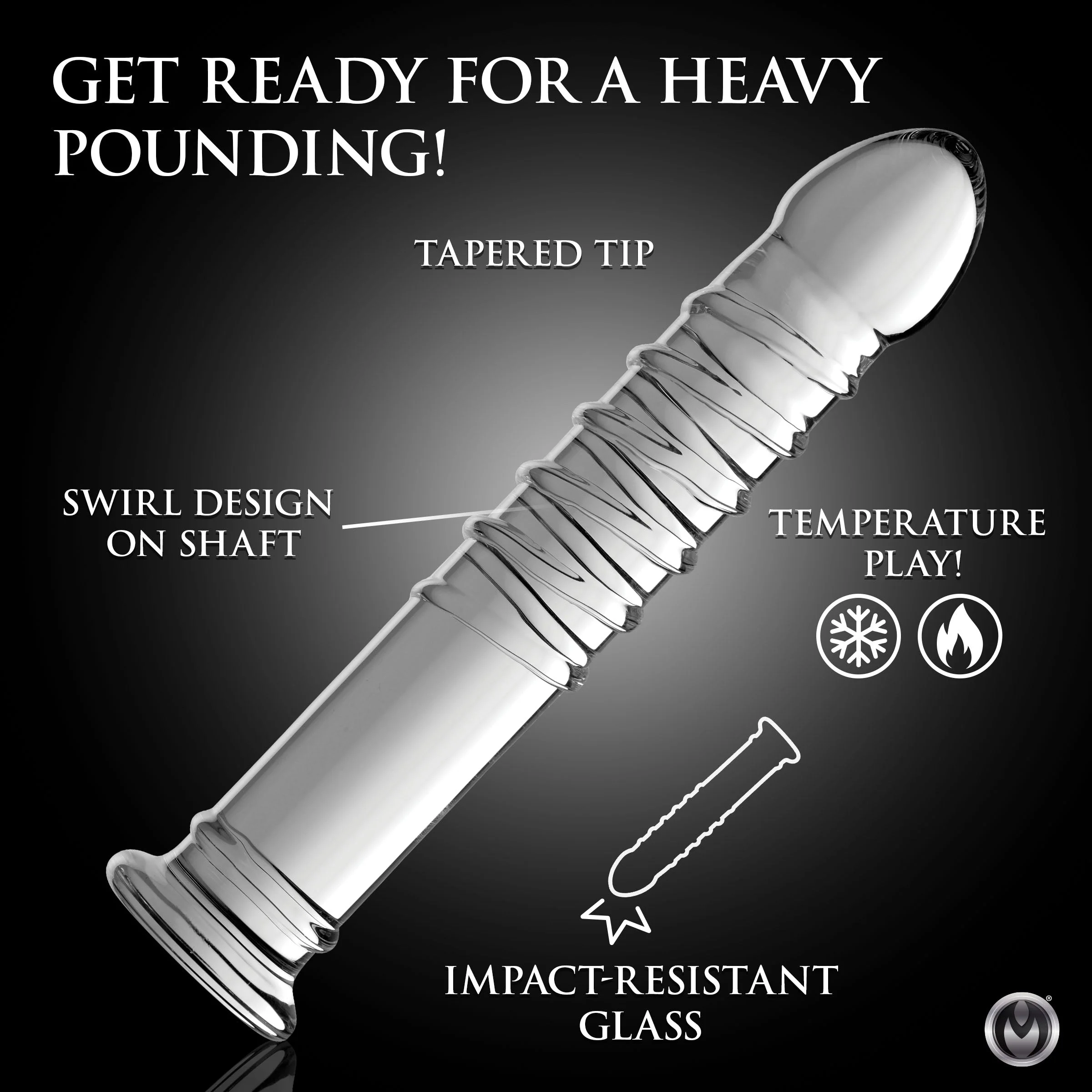 Behemoth Ribbed XL Dildo - Image 5