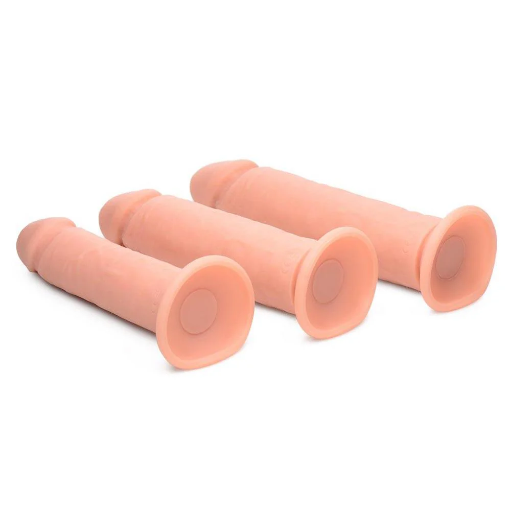 Big Shot Vibrating Remote Control Silicone Dildo - Image 3