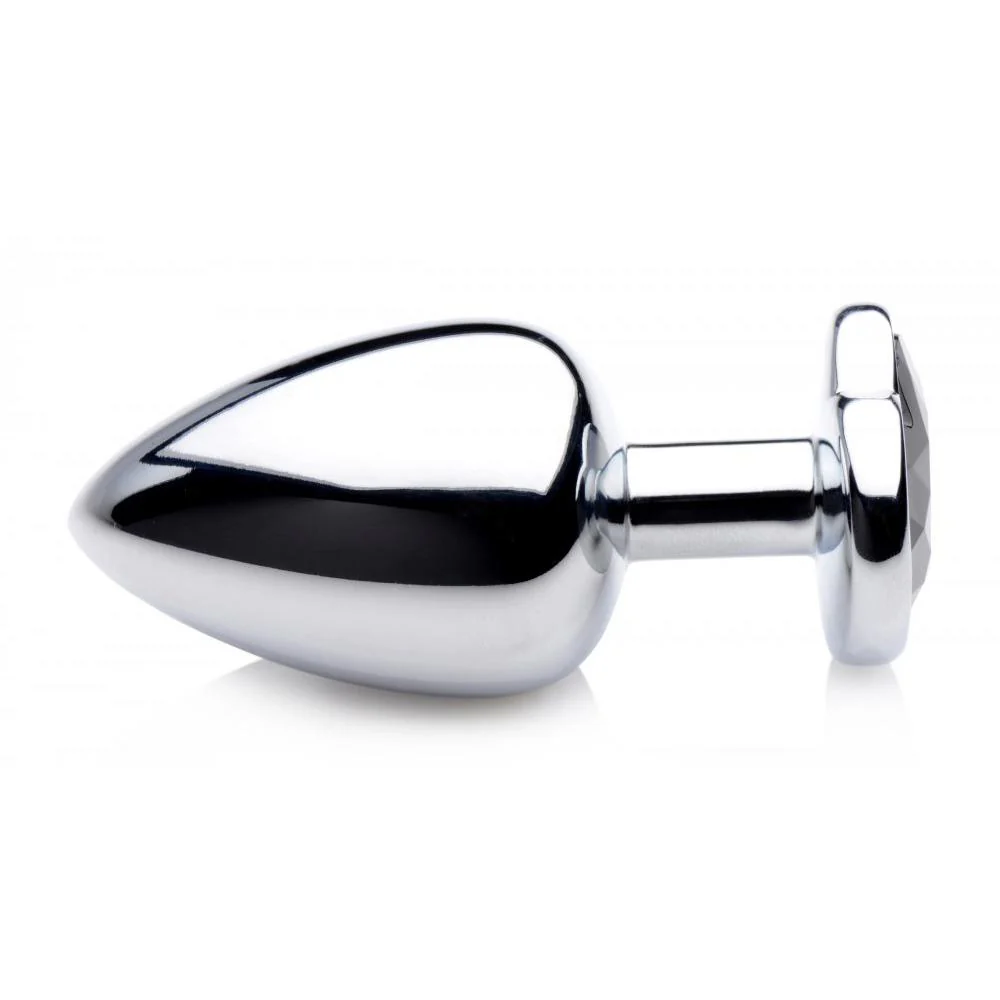 Black Heart Gem Anal Plug - Image 4