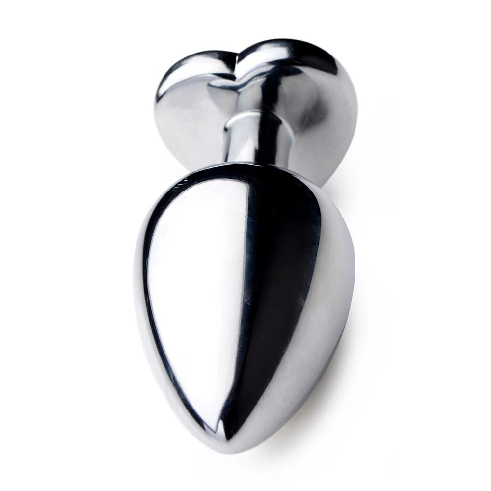 Black Heart Gem Anal Plug - Image 5
