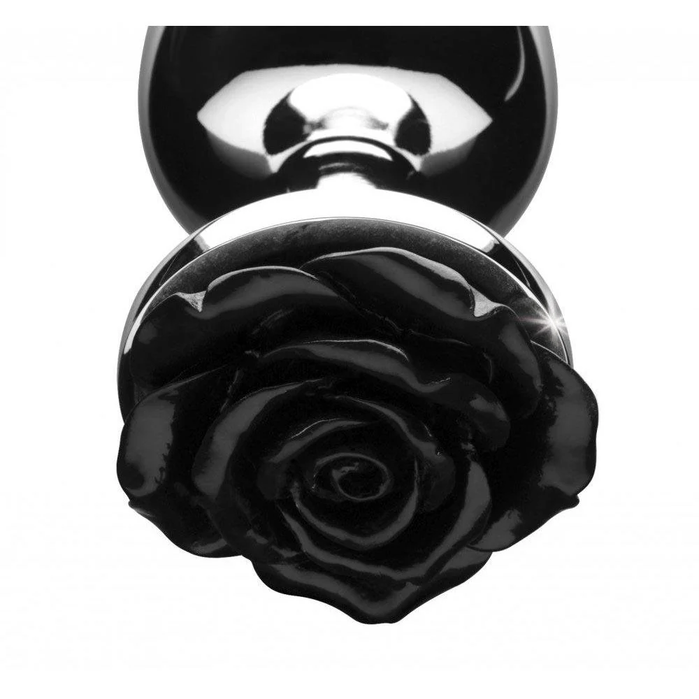 Black Rose Anal Plug - Image 3