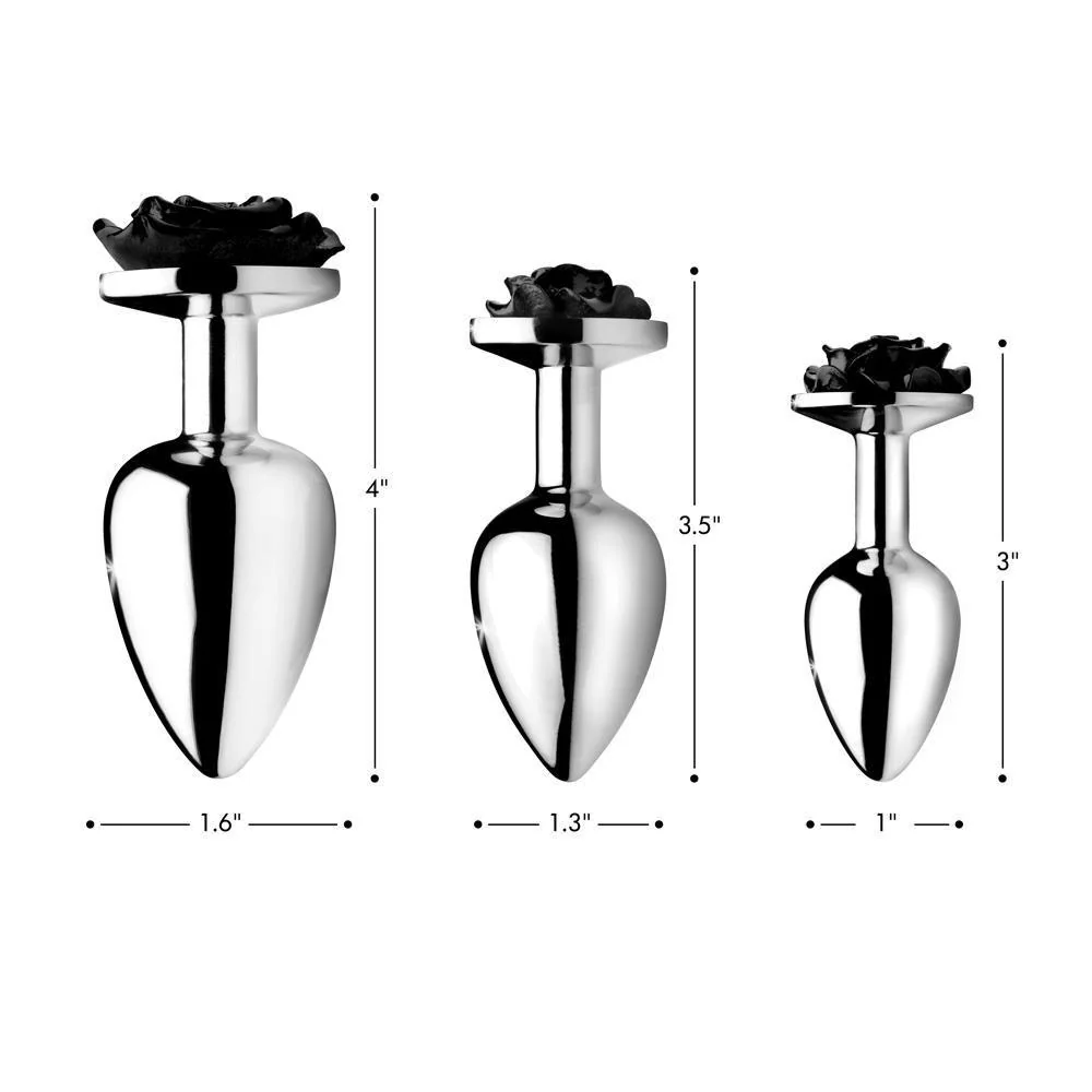Black Rose Anal Plug - Image 4