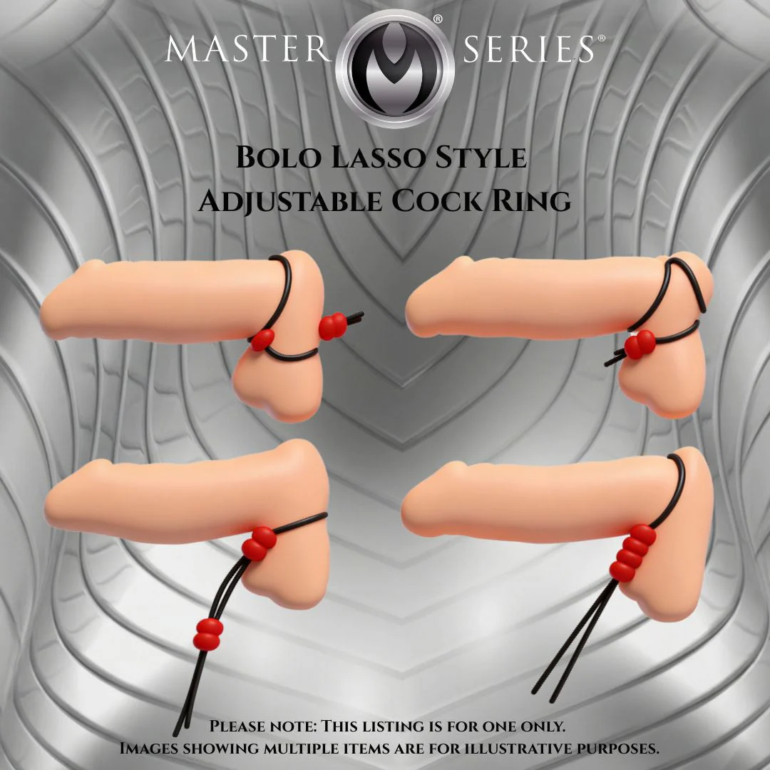 Bolo Lasso Style Adjustable Cock Ring - Image 3