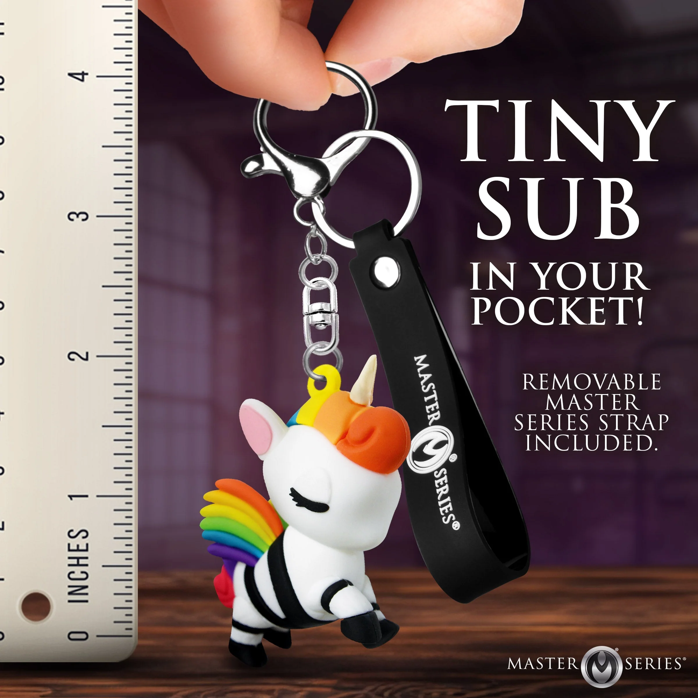 Bondage Unicorn Keychain - Image 3