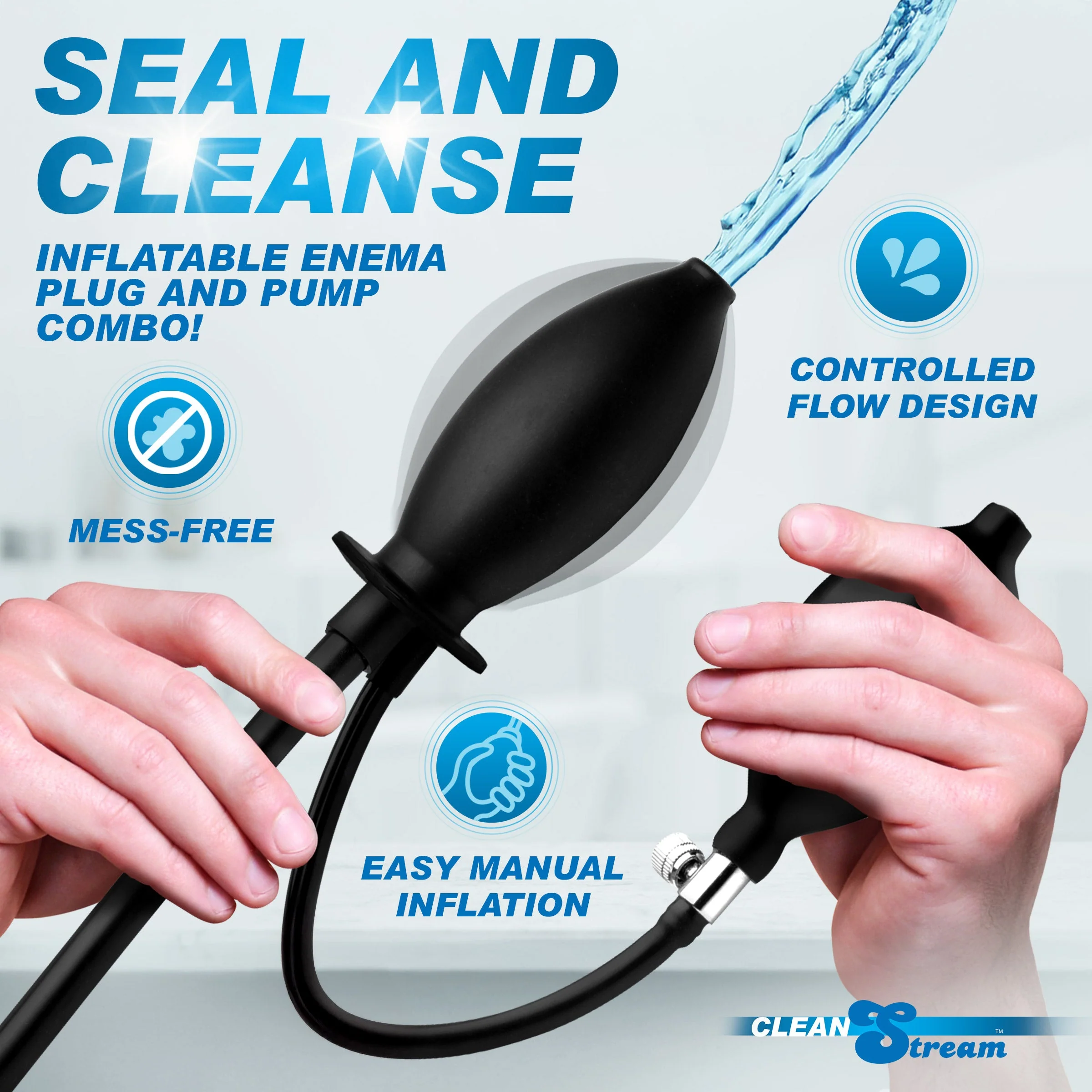 CleanStream Inflatable Enema Plug - Image 3