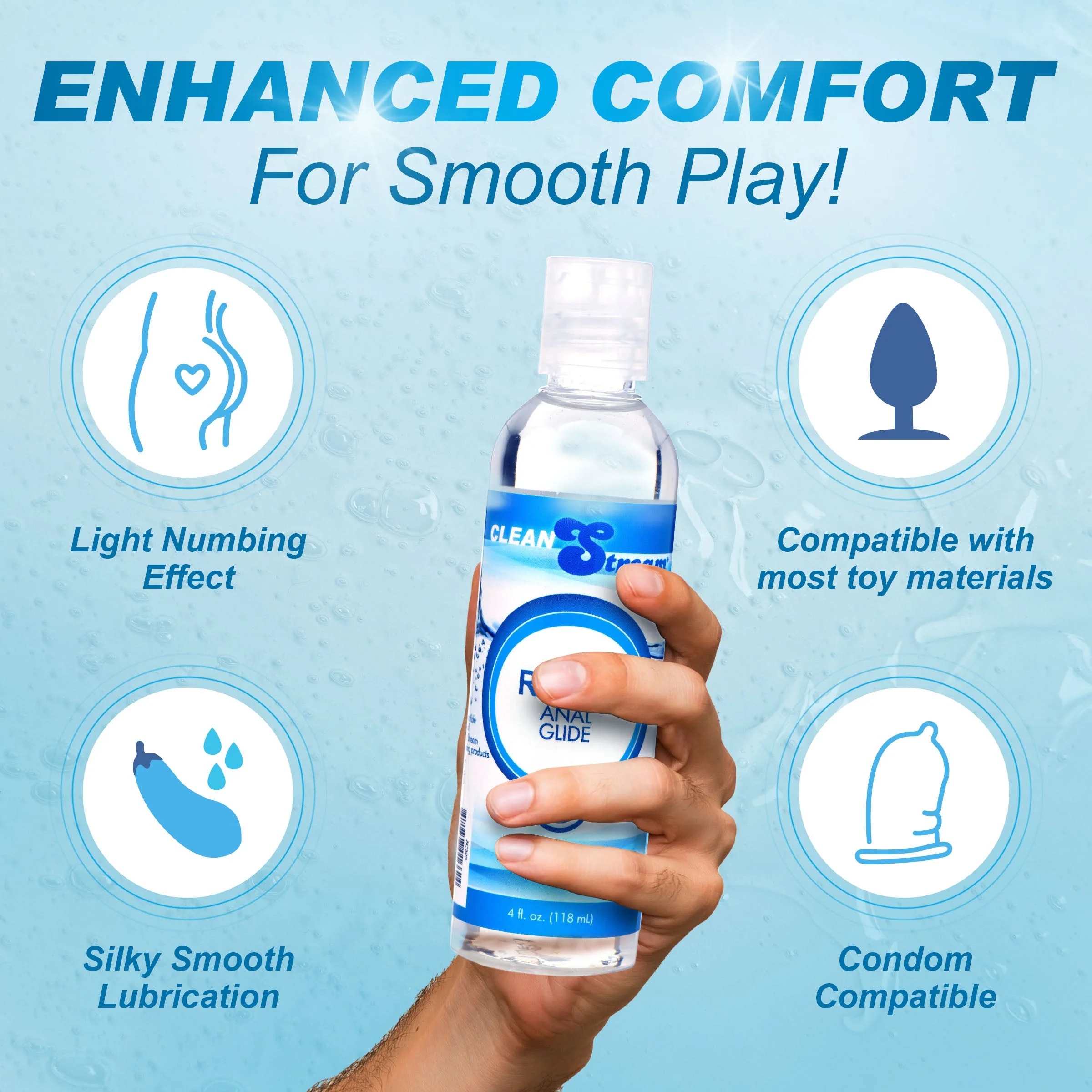 CleanStream Relax - Lightly Desensitizing Lube - Image 3