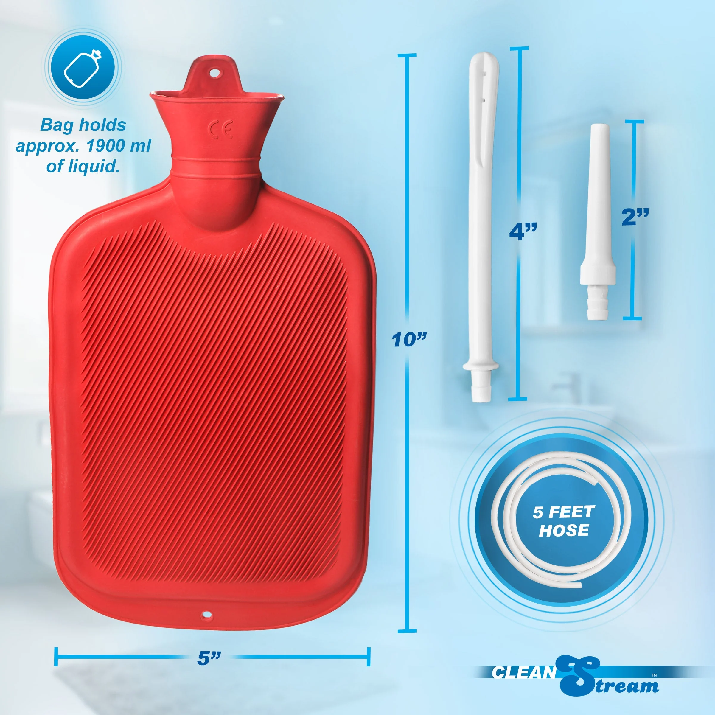 CleanStream Water Bottle Enema Kit - Image 5