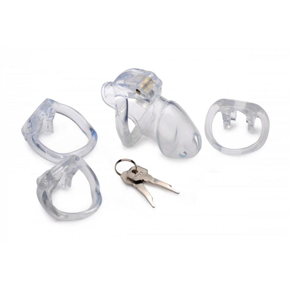 Clear Captor Chastity Cage - Image 5