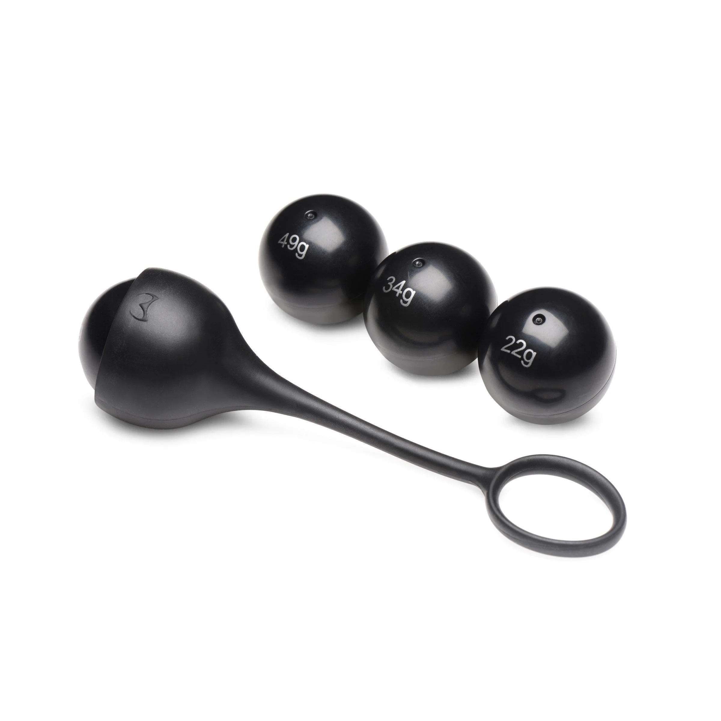 Cock Dangler Silicone Penis Strap with Weights - Image 5