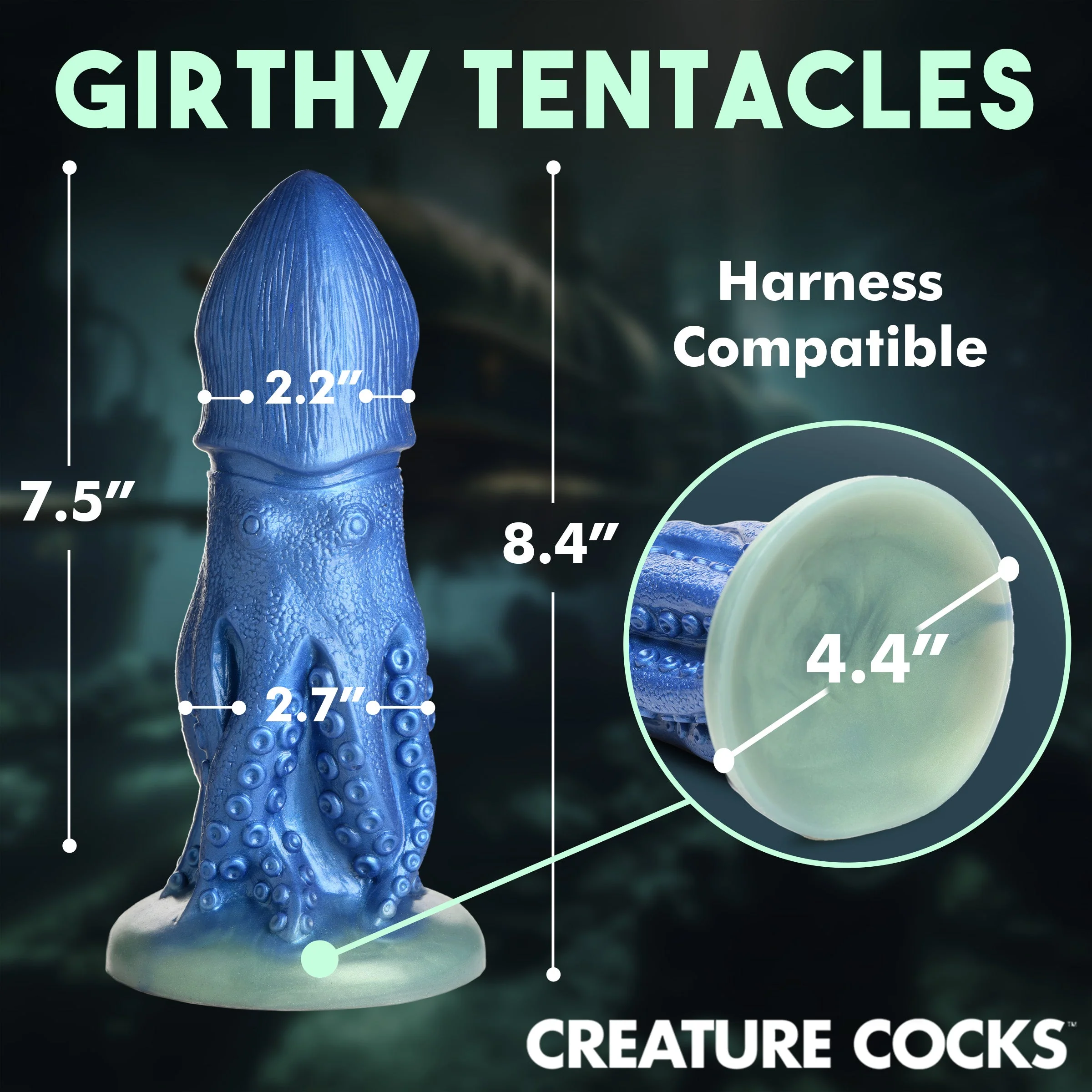 Cocktopus Octopus Silicone Dildo - Image 4