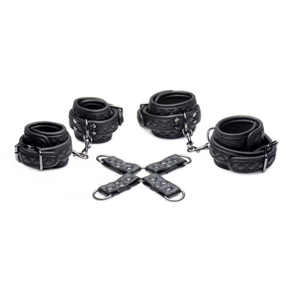 Concede Wrist and Ankle Restraint Set With Hog-Tie Adaptor - Image 4