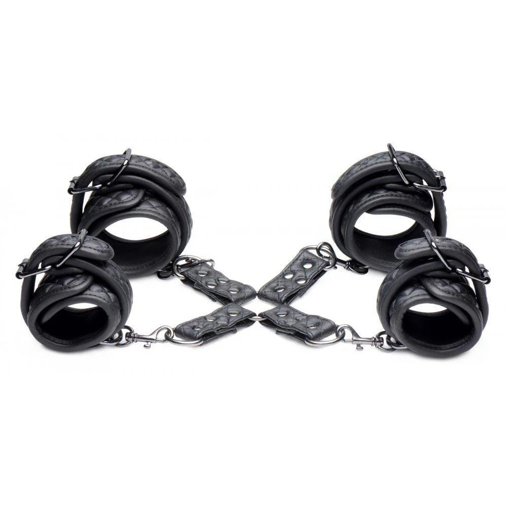 Concede Wrist and Ankle Restraint Set With Hog-Tie Adaptor - Image 5